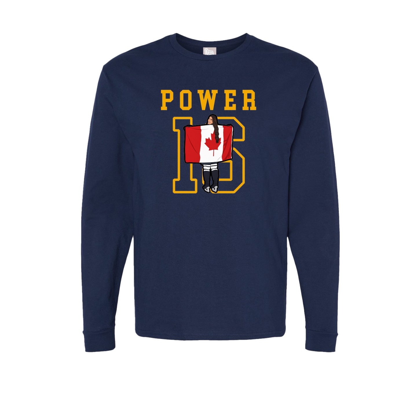 Long Sleeve Tee — Shirsey in Navy