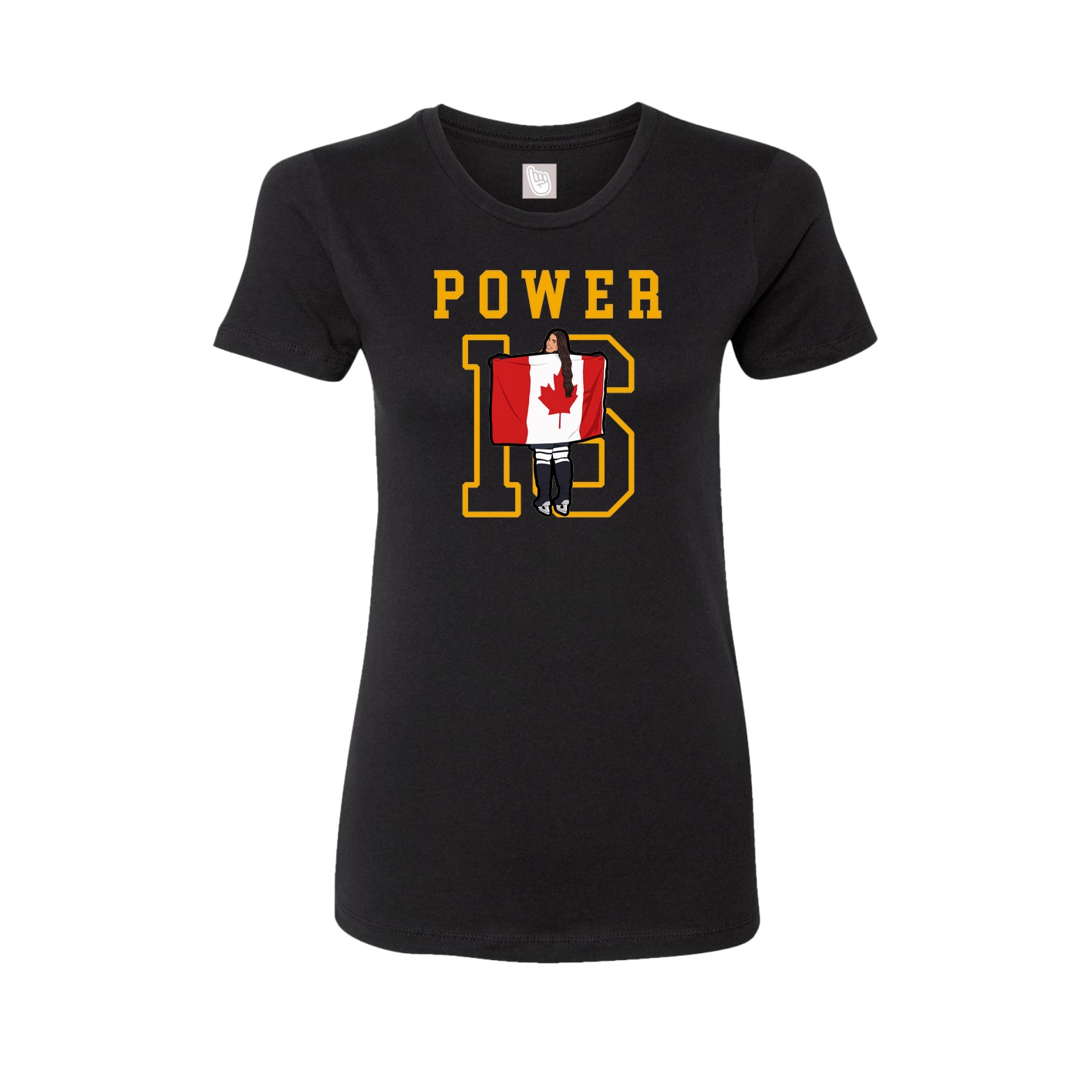 Womens Tee — Shirsey in Black