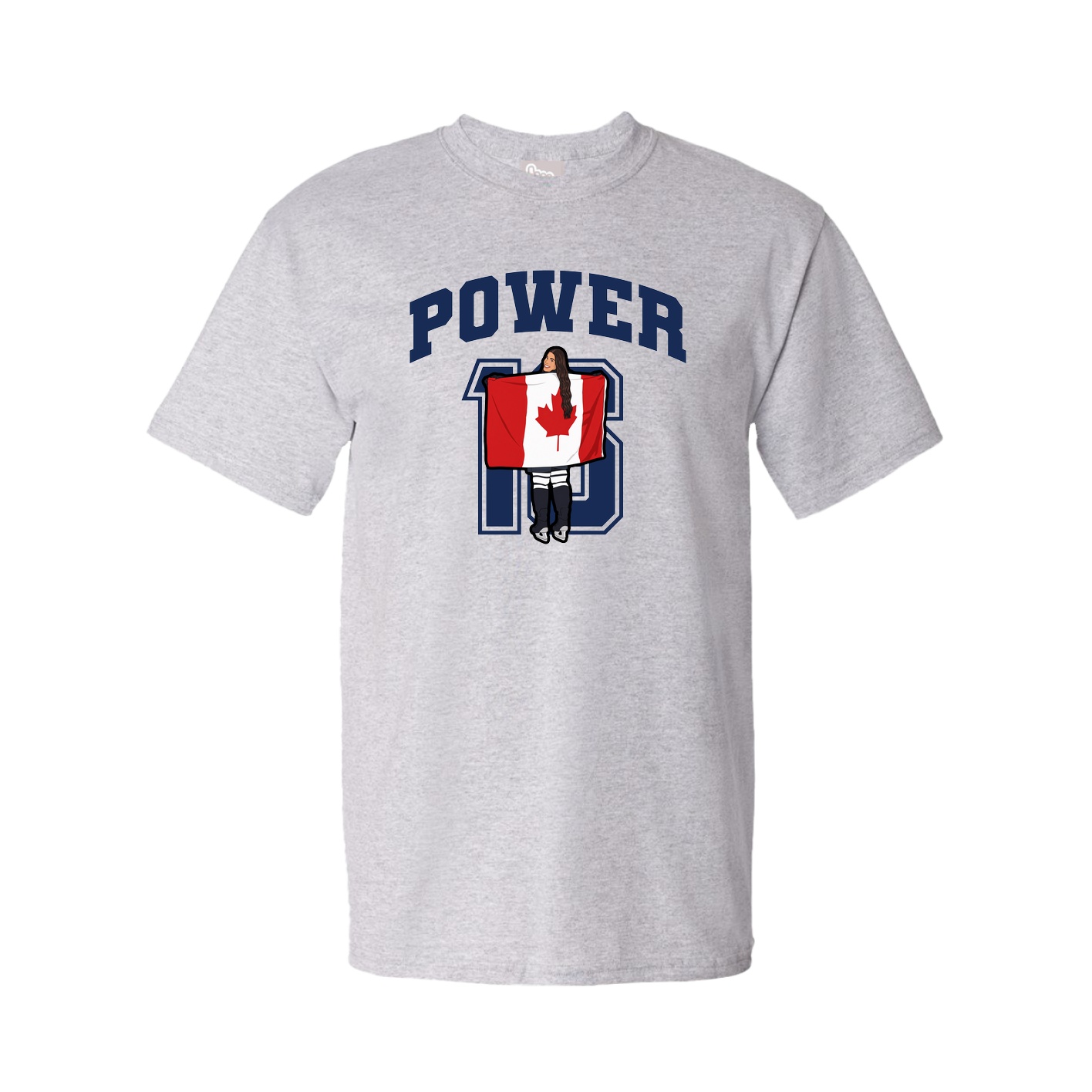 Tee — Number in Grey