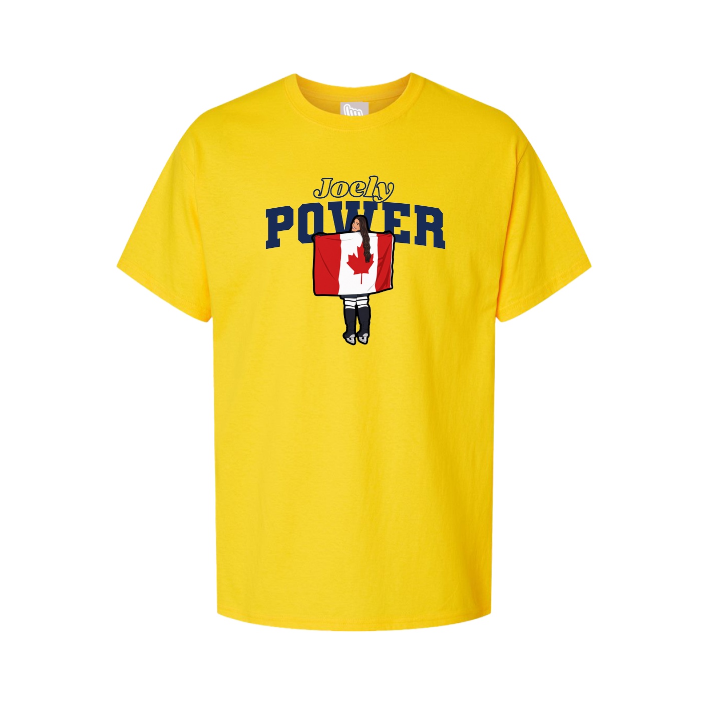 Youth Tee — Name Arch in Gold