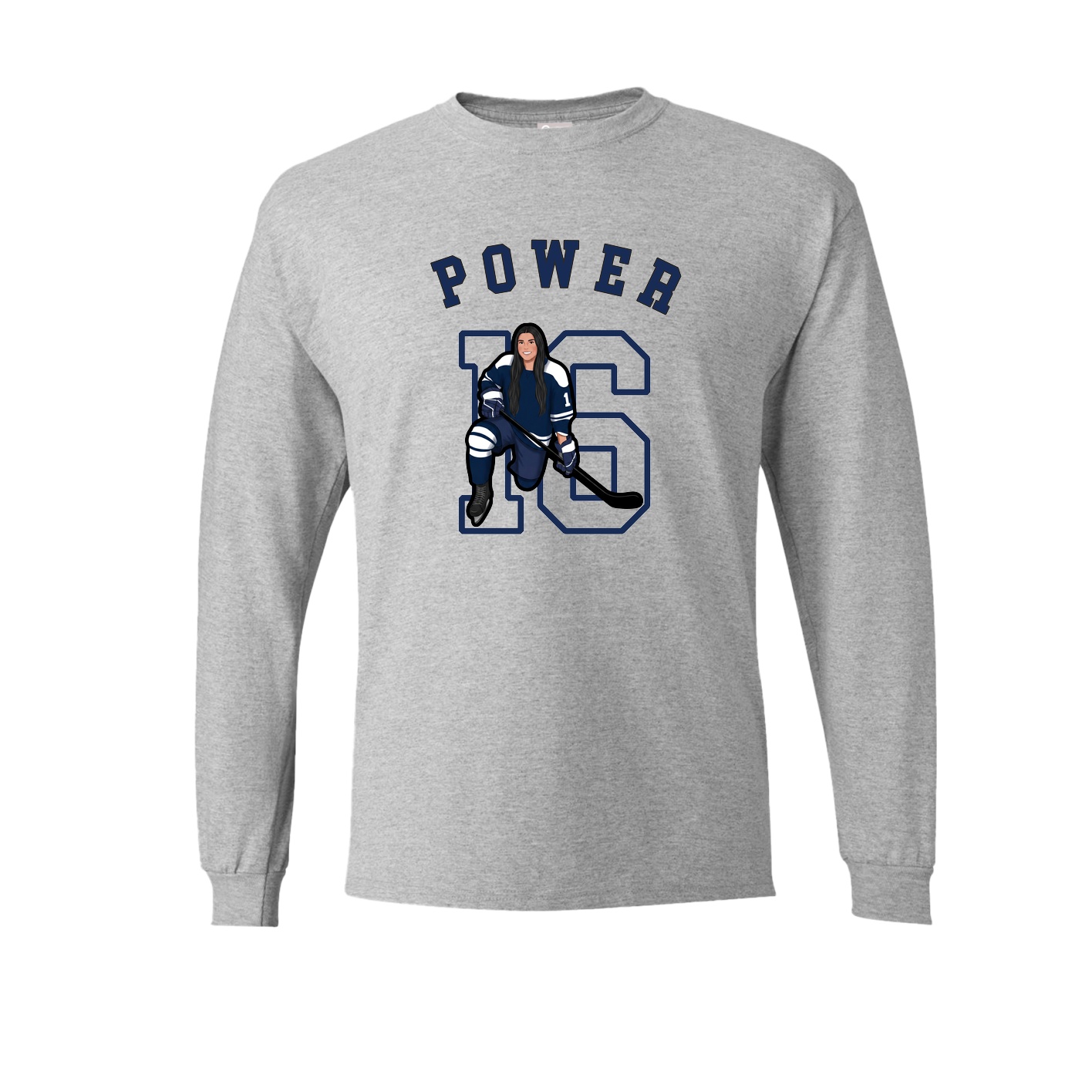 Long Sleeve Tee — Shirsey Arch in Grey