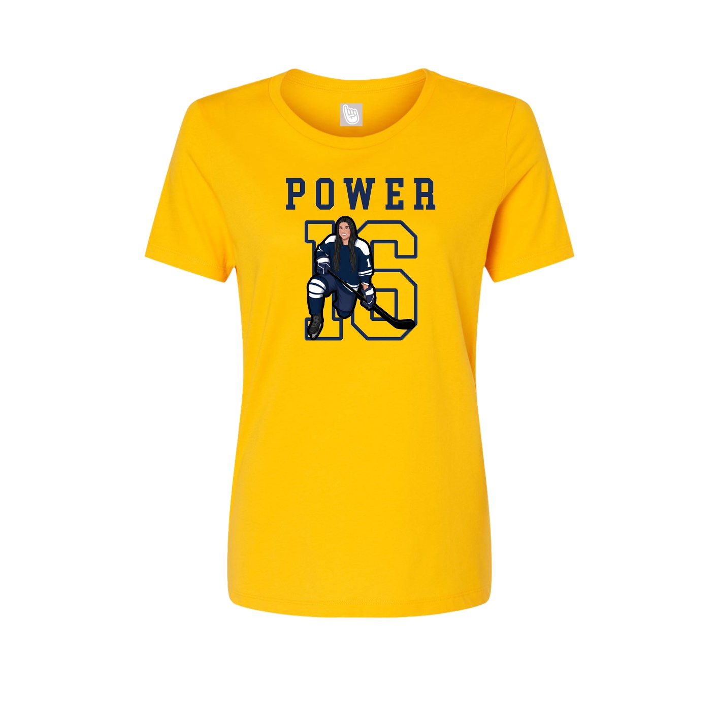 Womens Tee — Shirsey in Gold