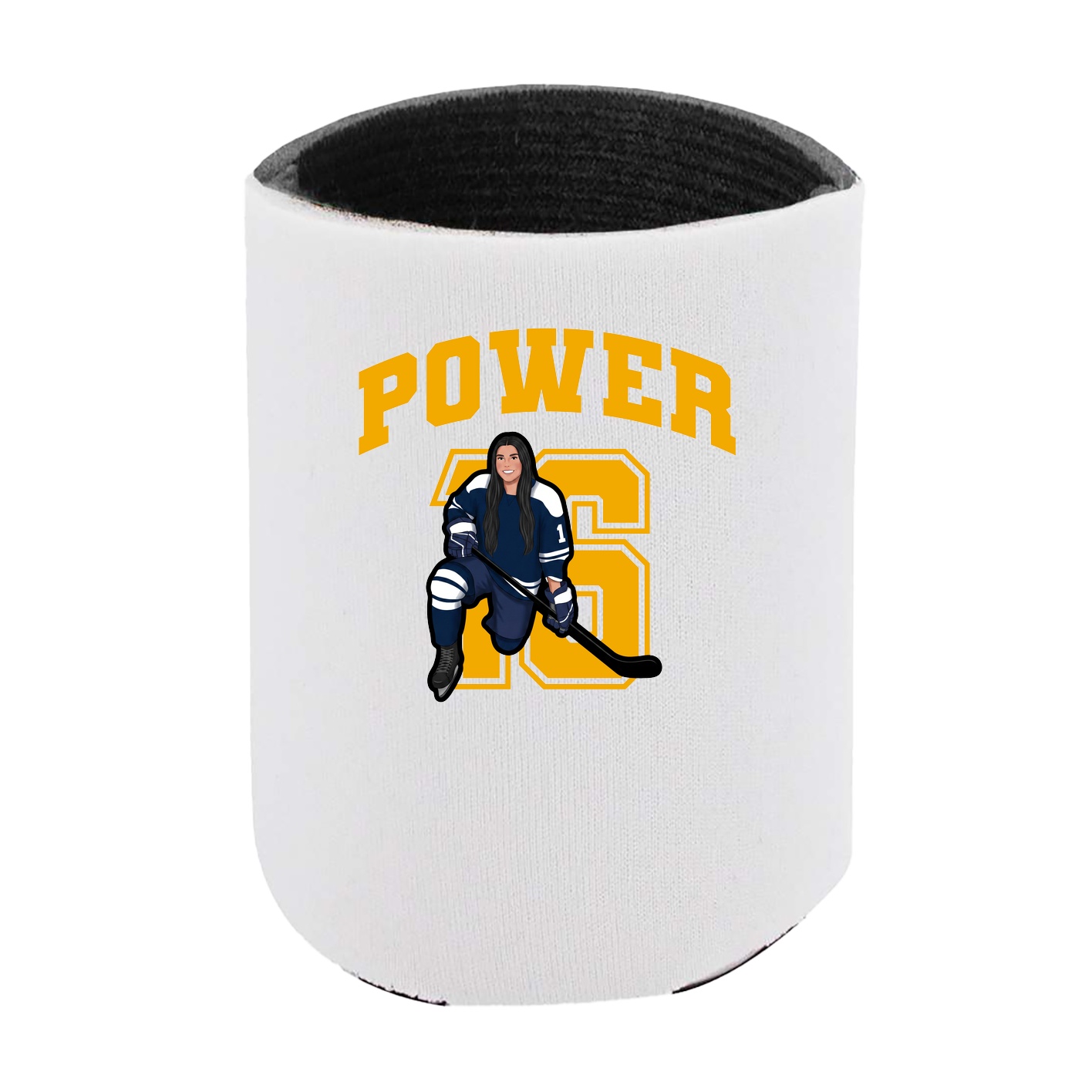 Can Holder — Number in White