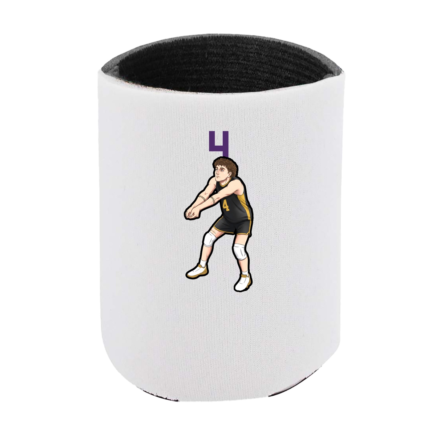 Can Holder — Number Top in White