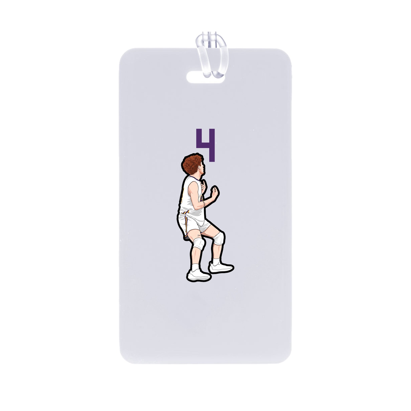 Bag Tag — Number Top in Classic