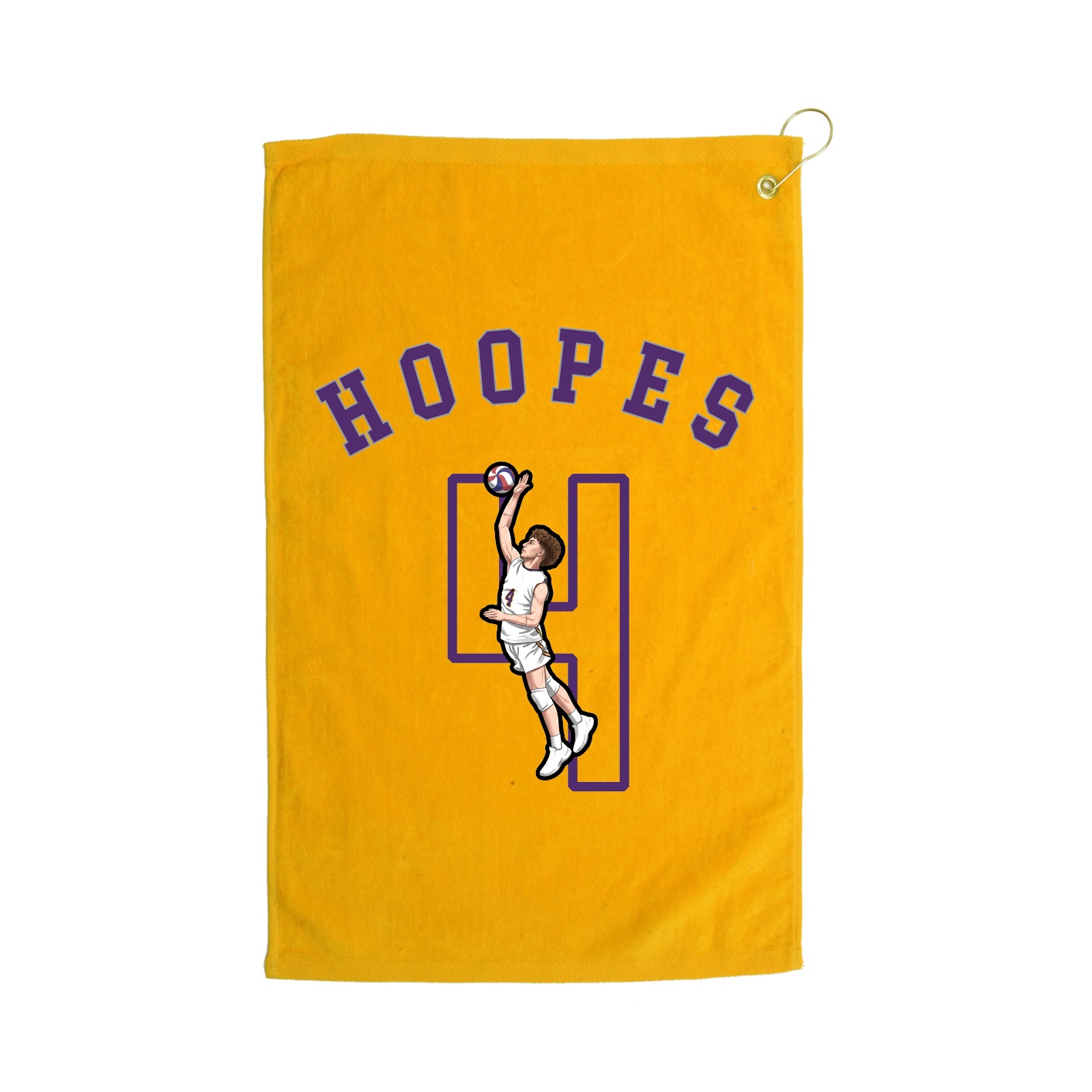 Golf Towel — Shirsey Arch in Gold