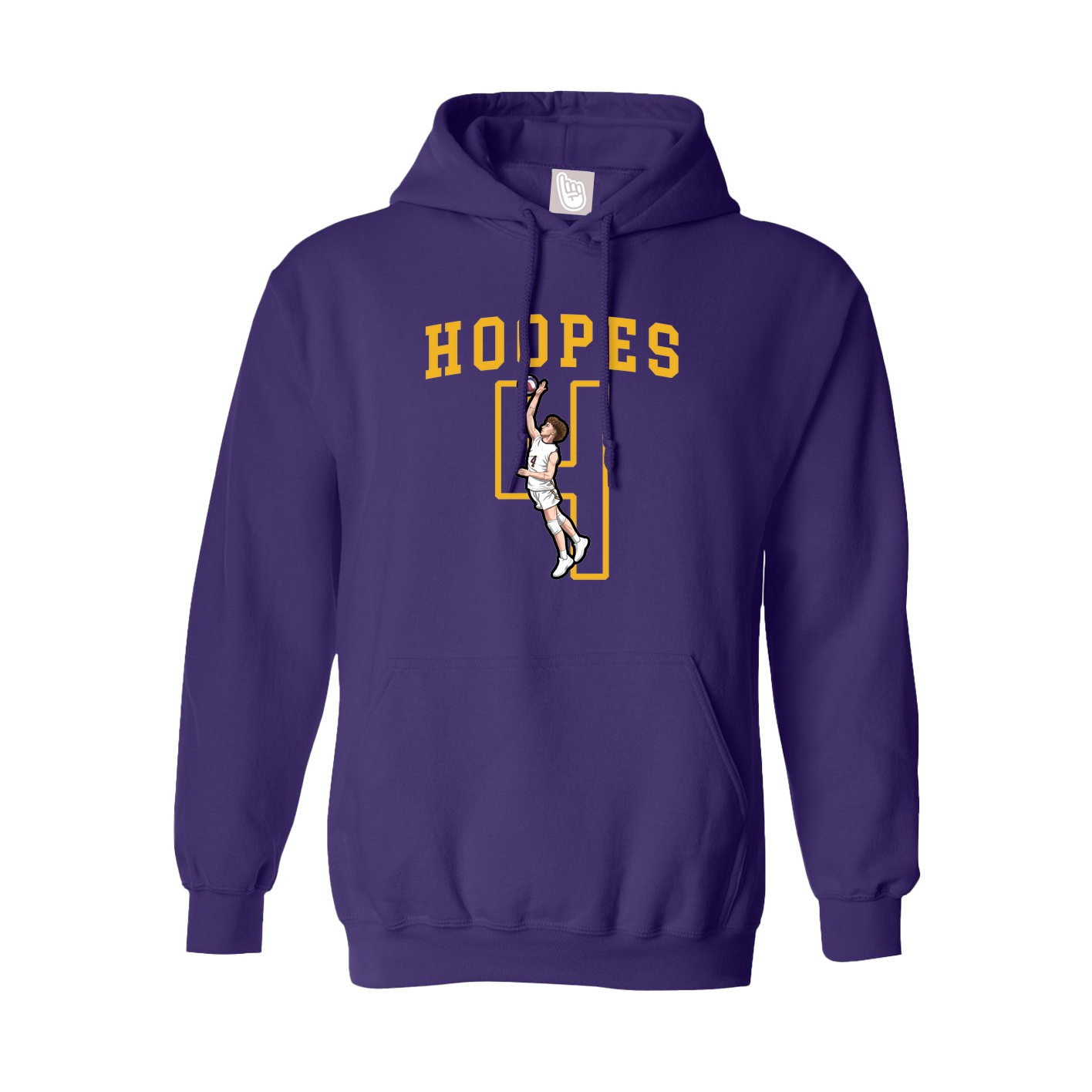 Hoodie — Shirsey in Purple
