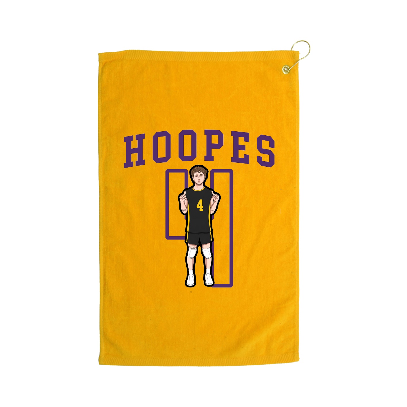 Golf Towel — Shirsey in Gold