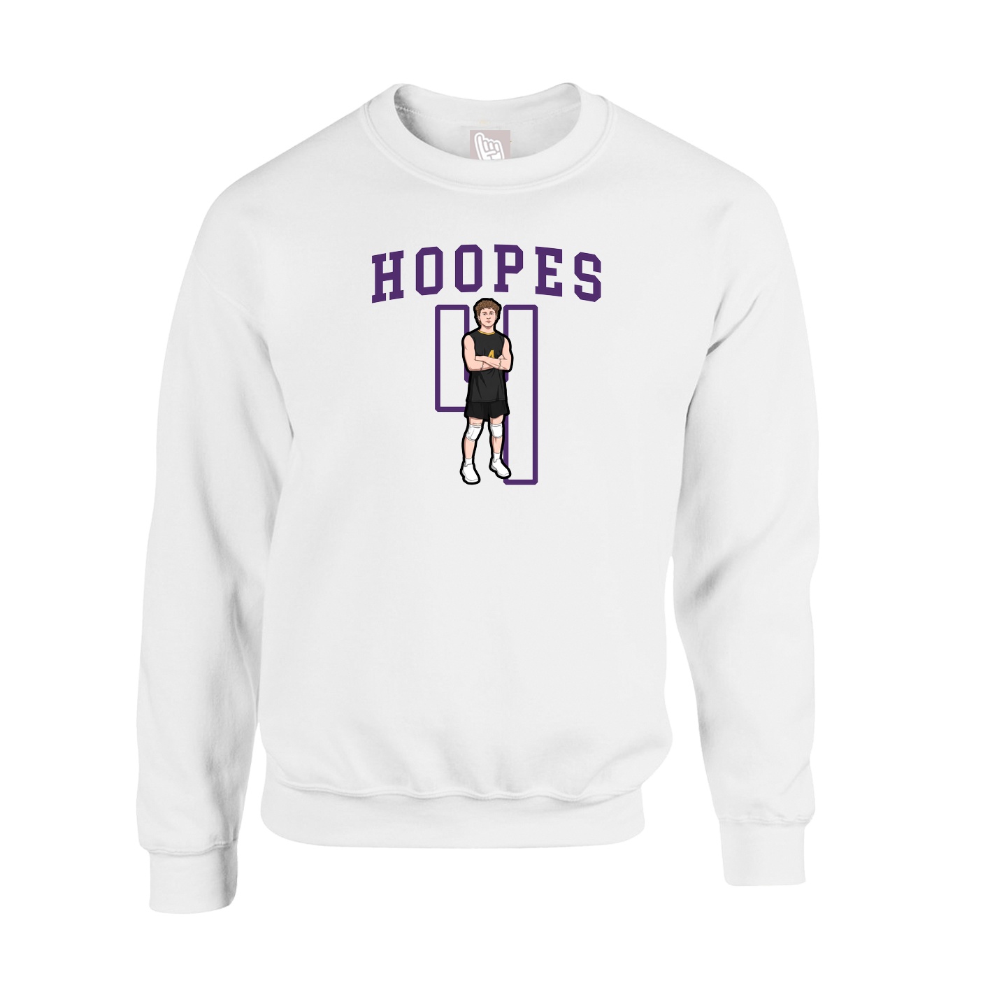 Fleece Crew — Shirsey in White