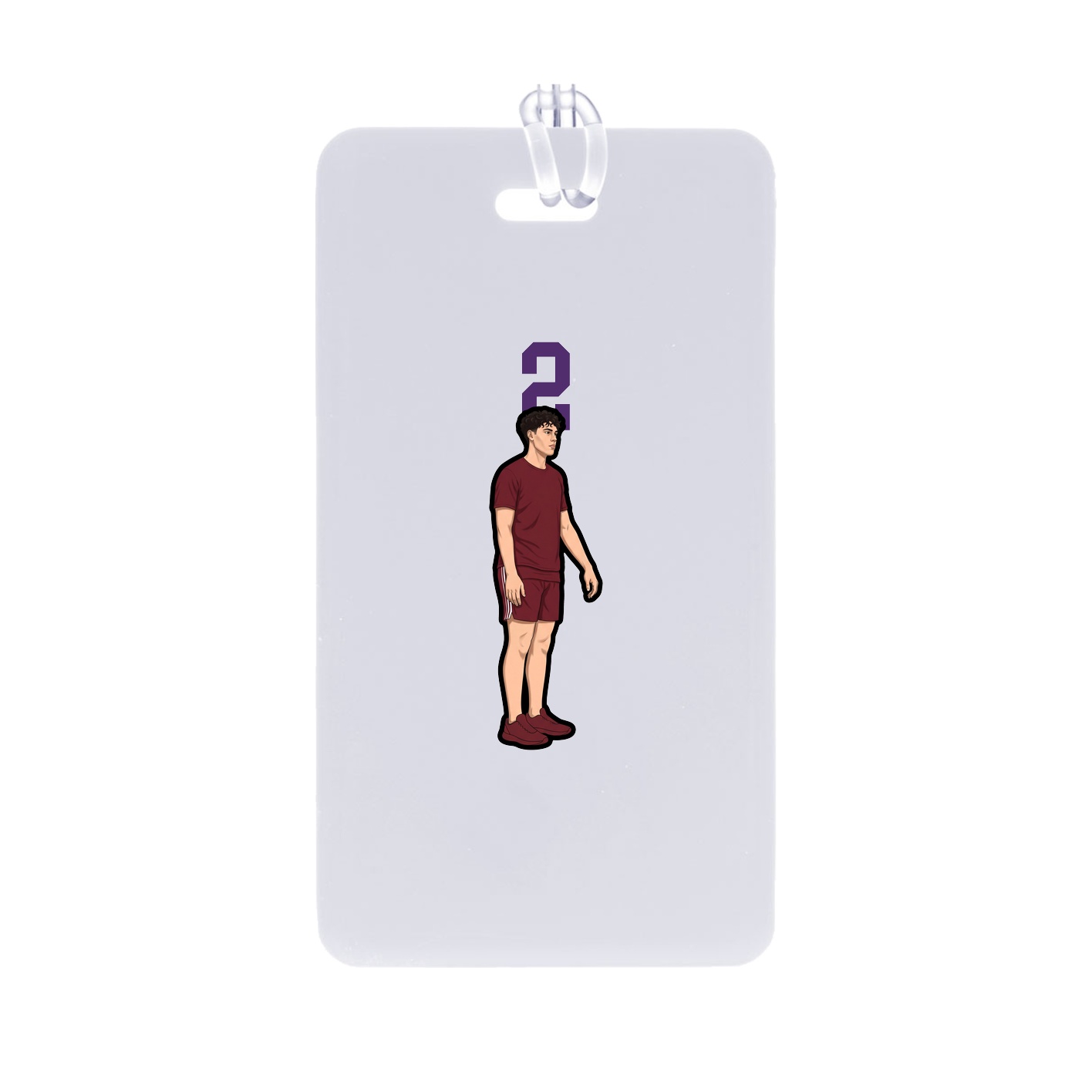 Bag Tag — Number Top in Classic