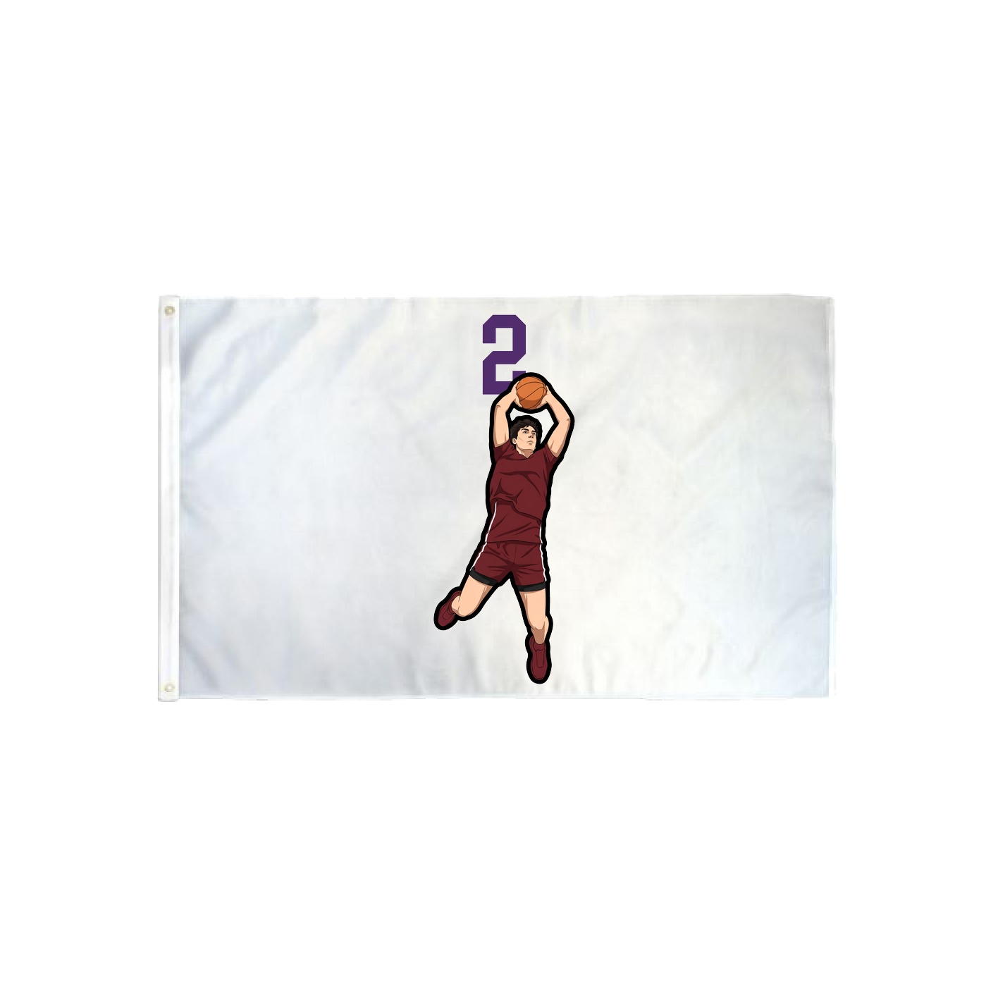 3x5 Flag — Number Top in Classic