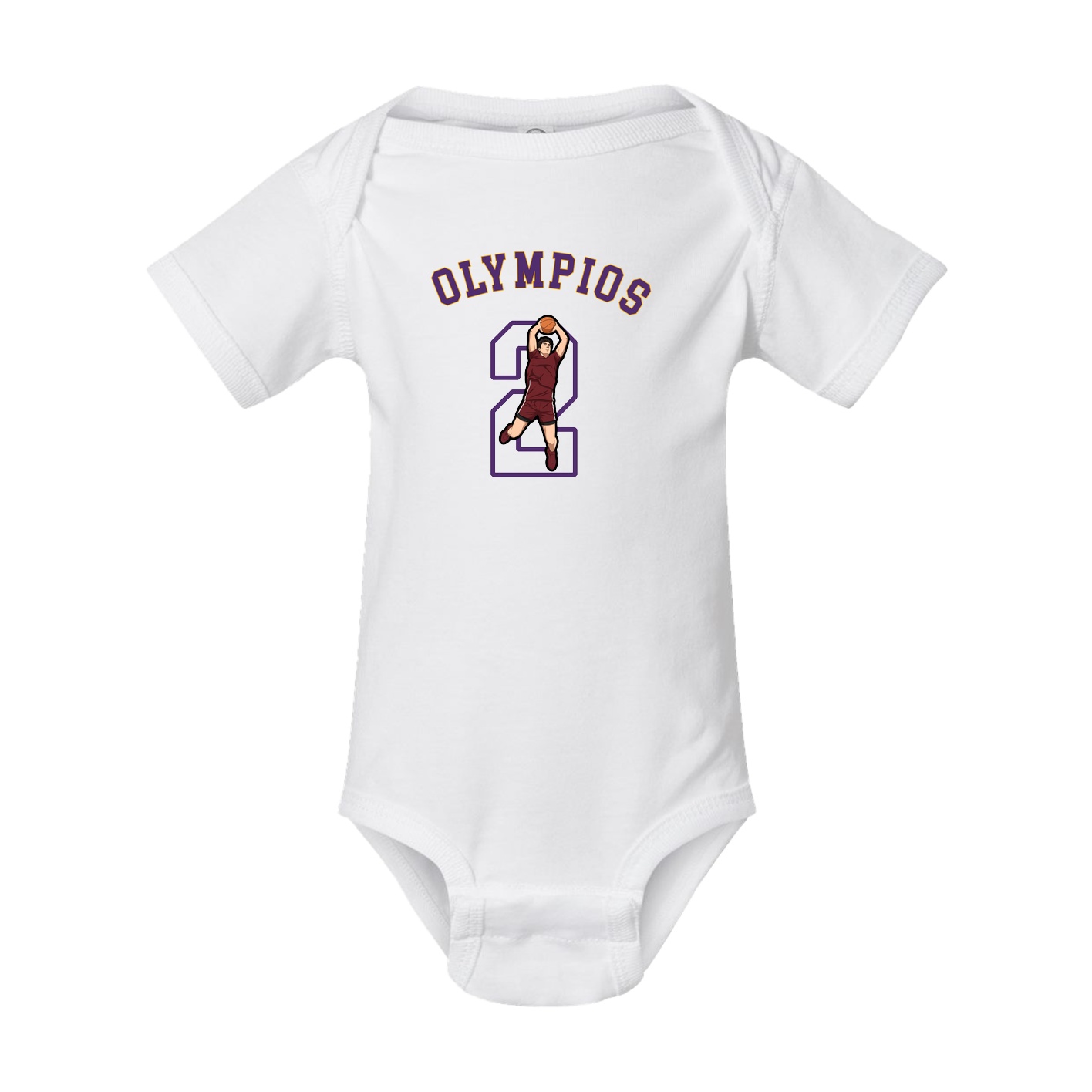 Baby Onesie — Shirsey Arch in White
