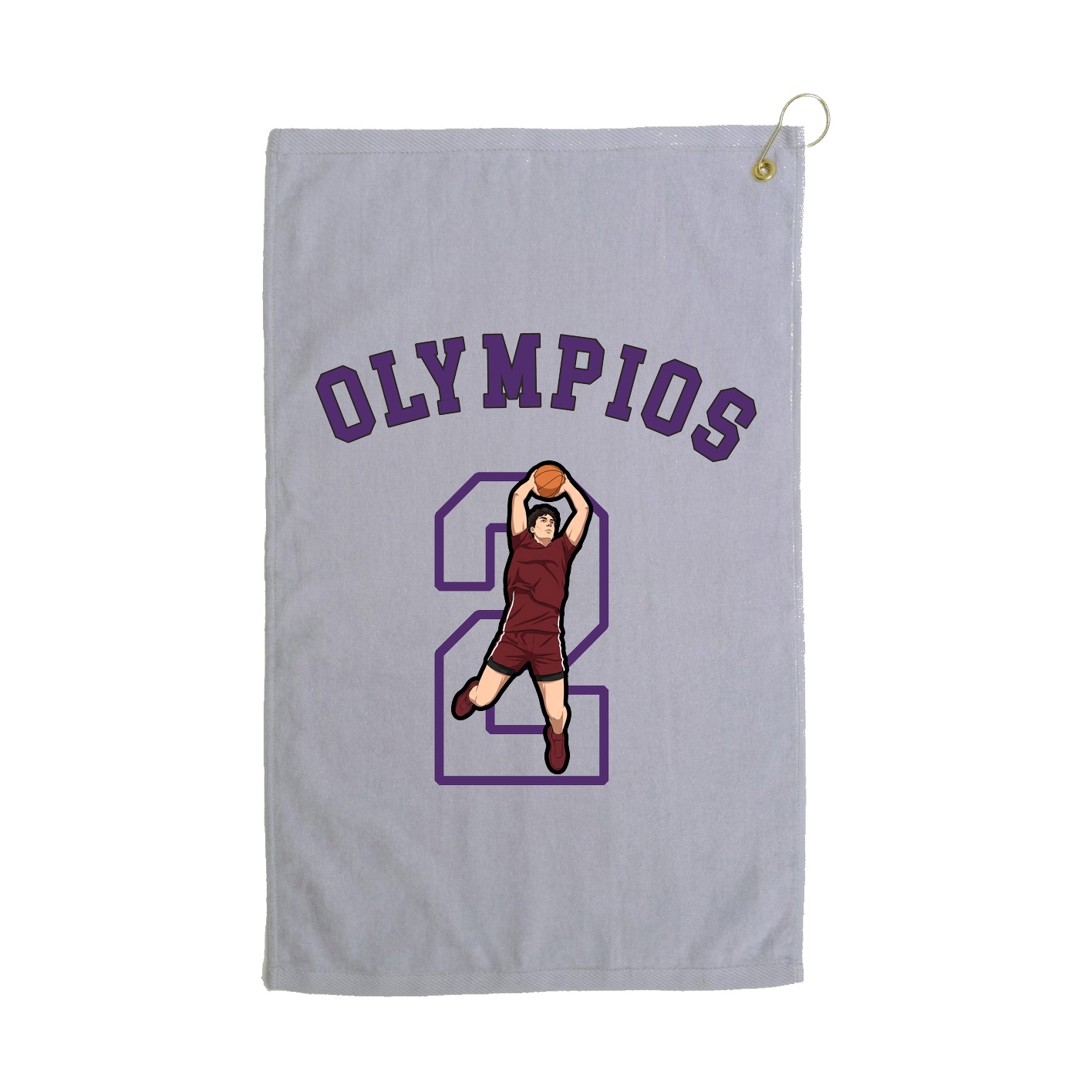 Golf Towel — Shirsey Arch in Grey