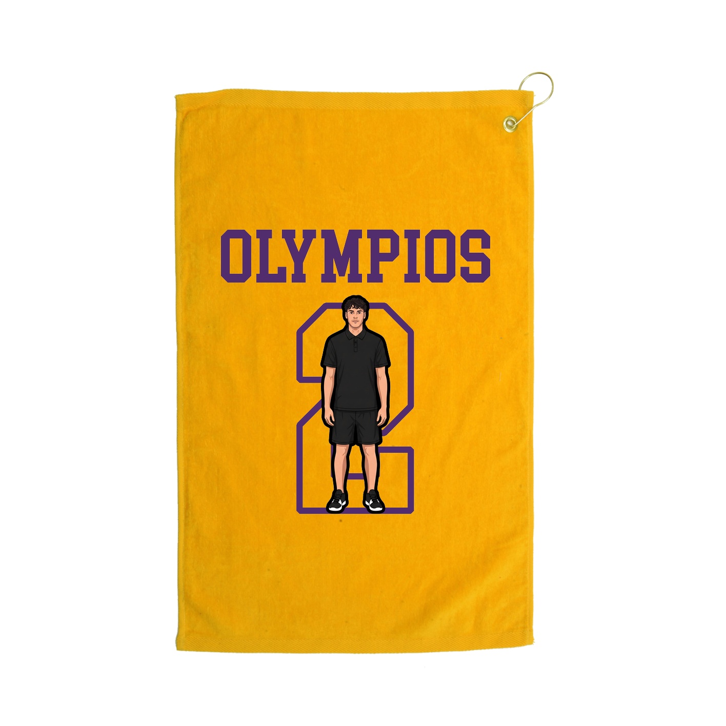 Golf Towel — Shirsey in Gold