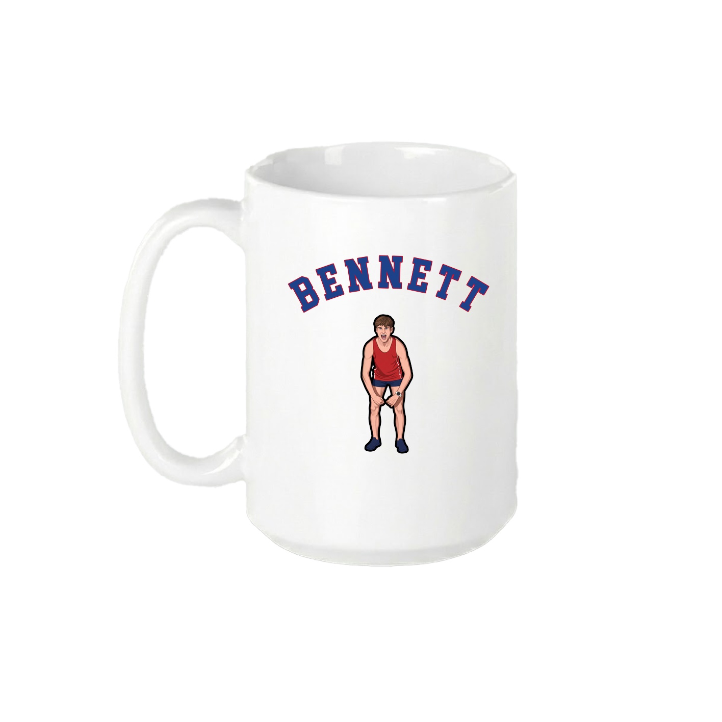 15oz Coffee Mug — Shirsey Arch in White