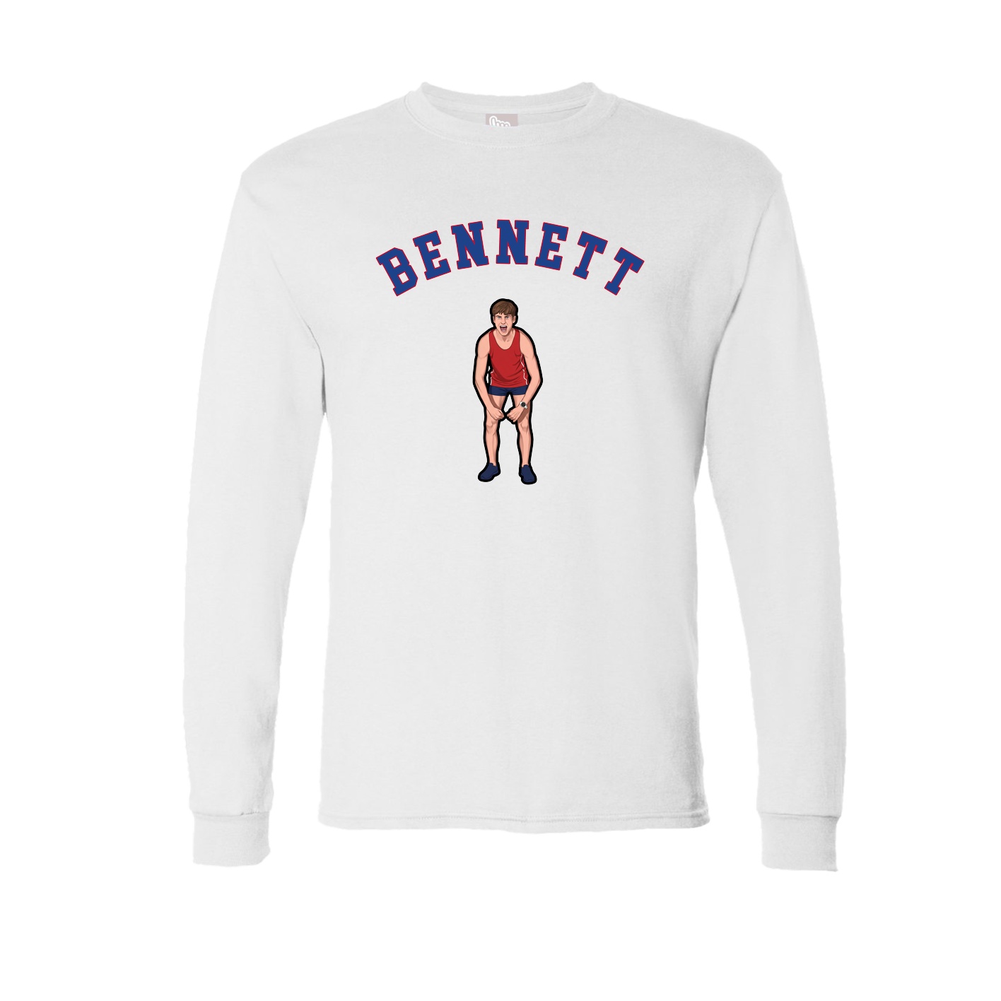 Long Sleeve Tee — Shirsey Arch in White