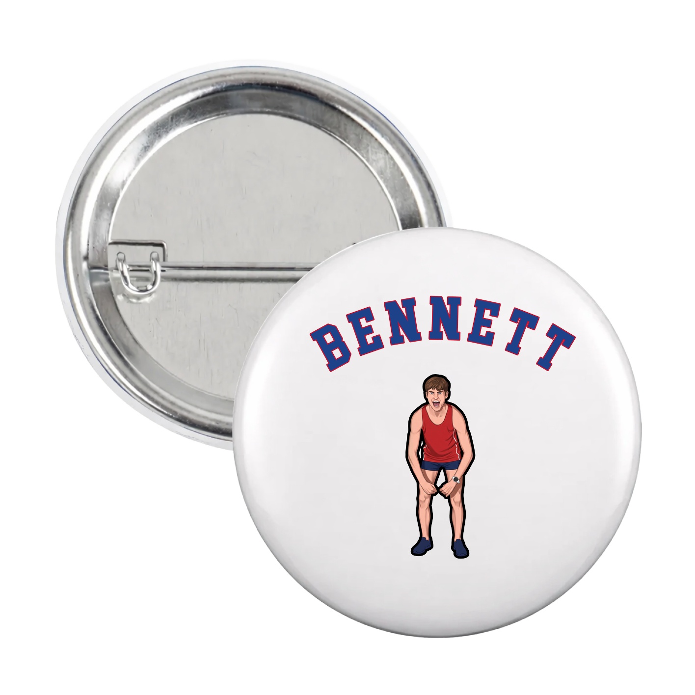 Game Day Button — Shirsey Arch in White