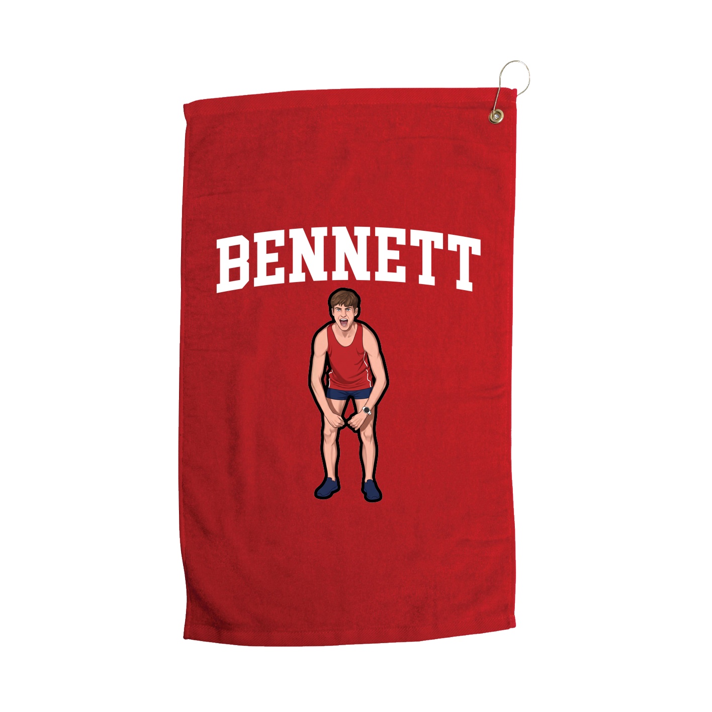 Golf Towel — Shirsey in Red