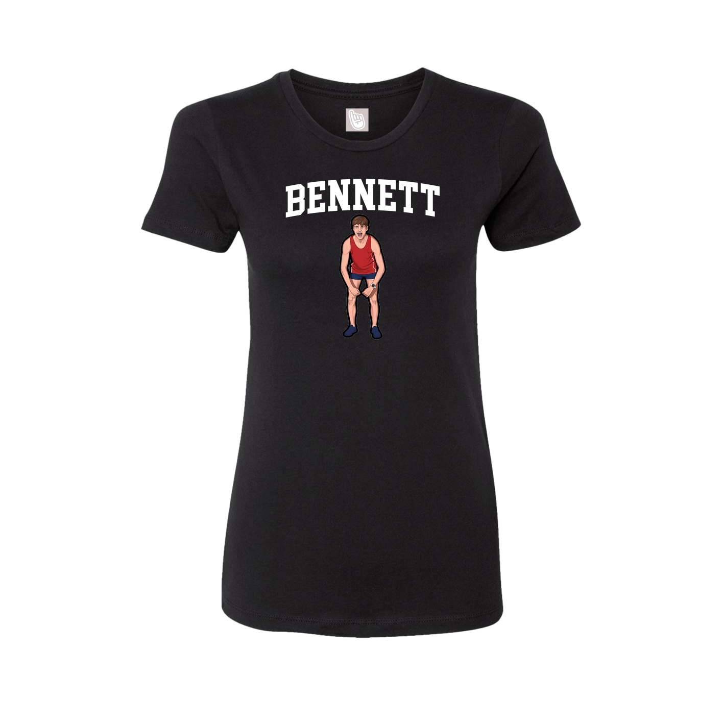 Fitted Women's Tee — Shirsey in Black