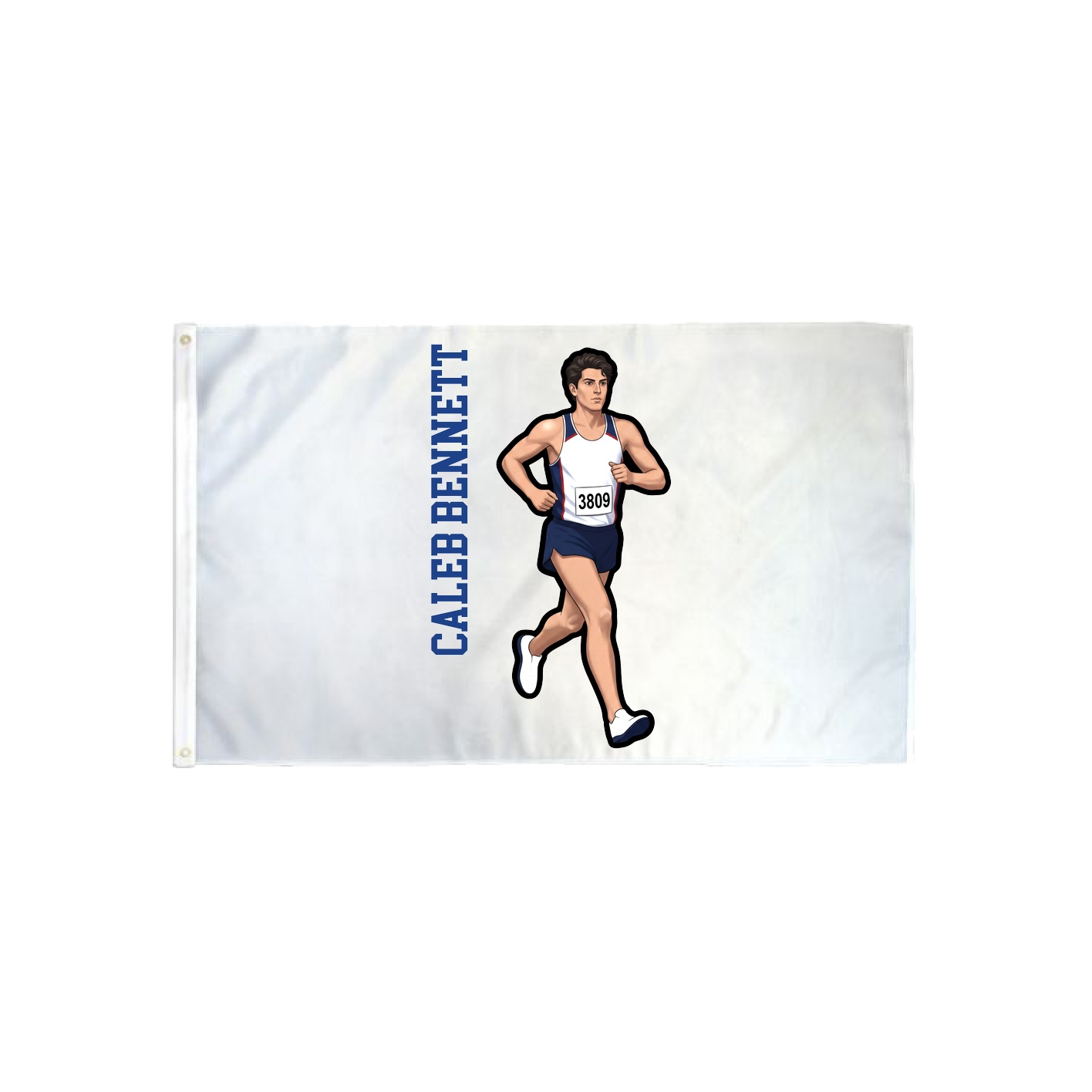 3x5 Flag — Name Vertical in Classic