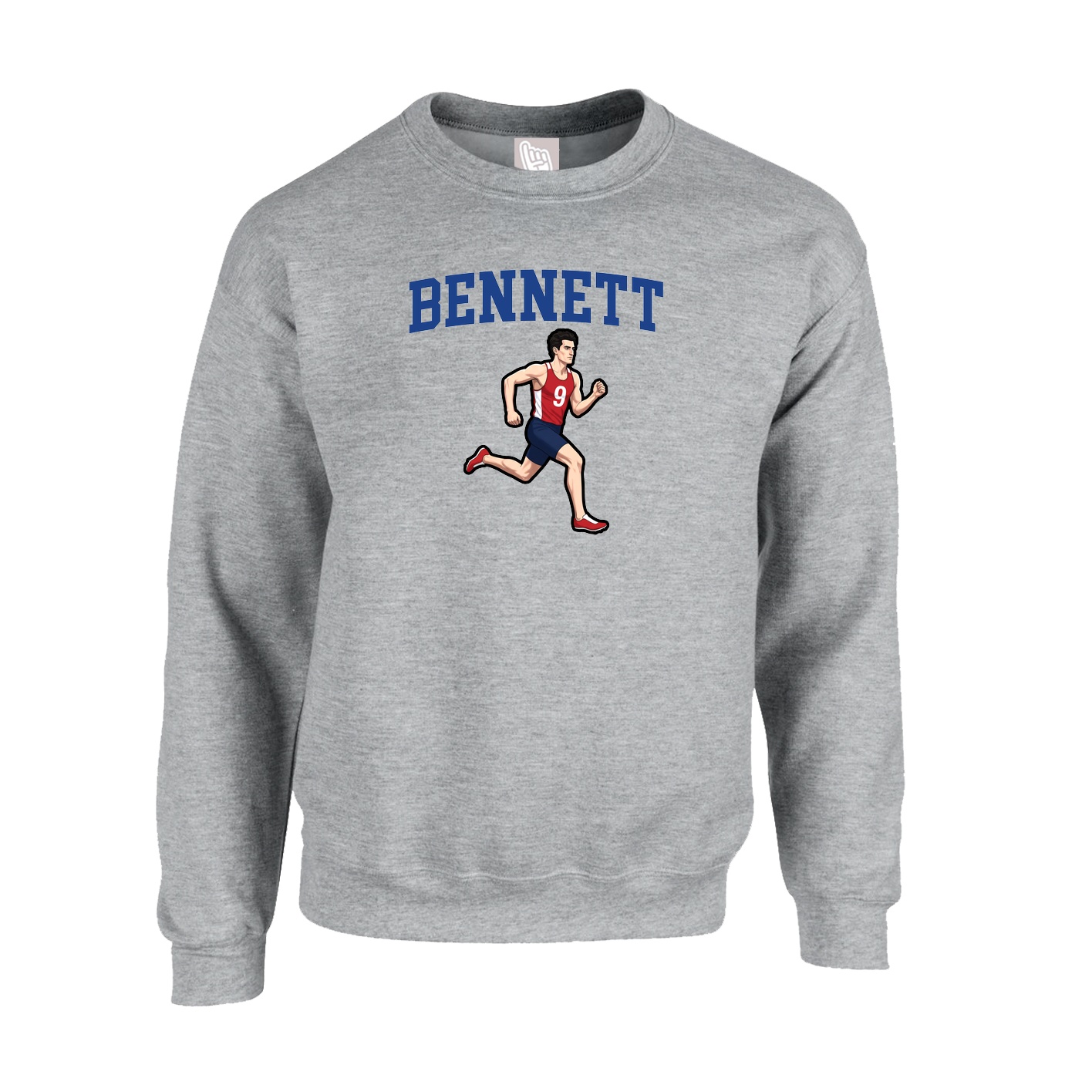 Fleece Crew — Shirsey in Grey