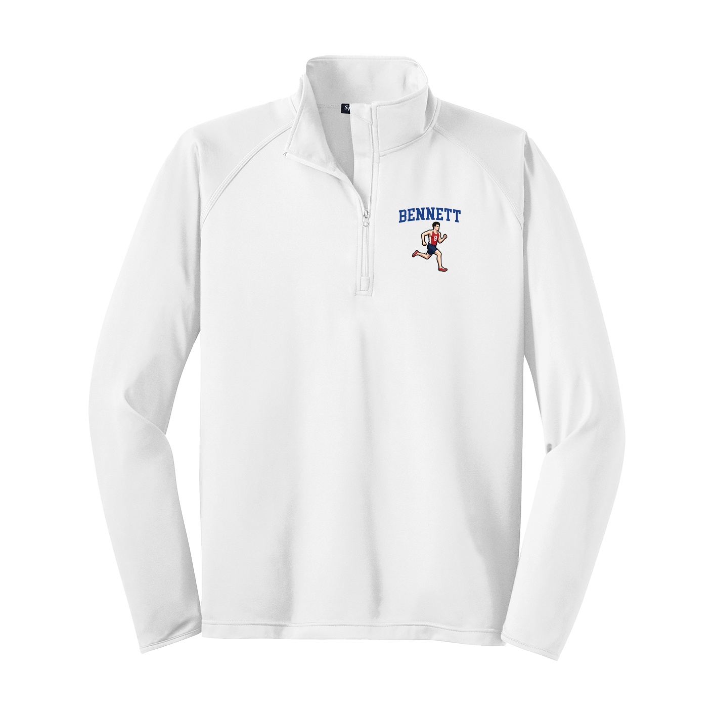 Q-Zip Pullover — Shirsey in White