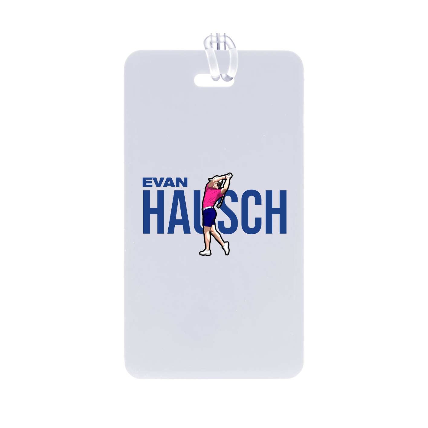 Bag Tag — Player Name in Classic