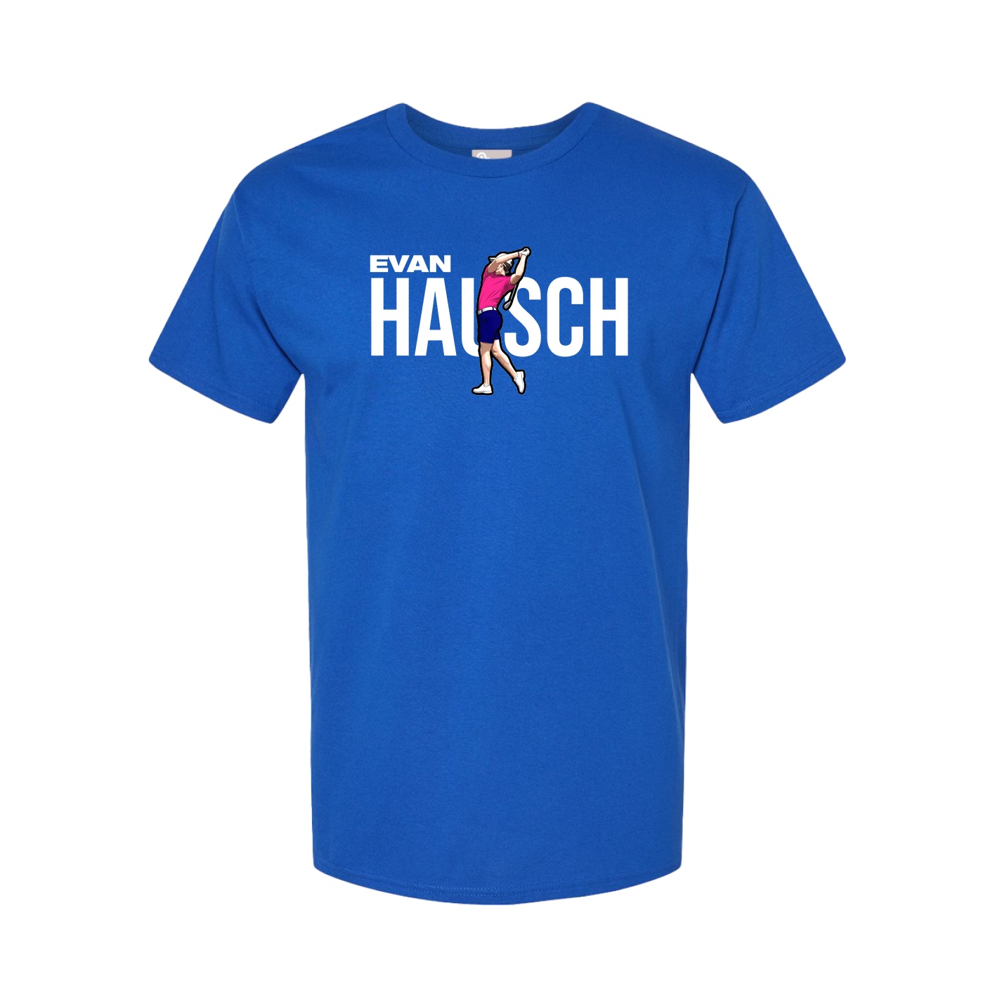 Youth Tee — Player Name in Royal