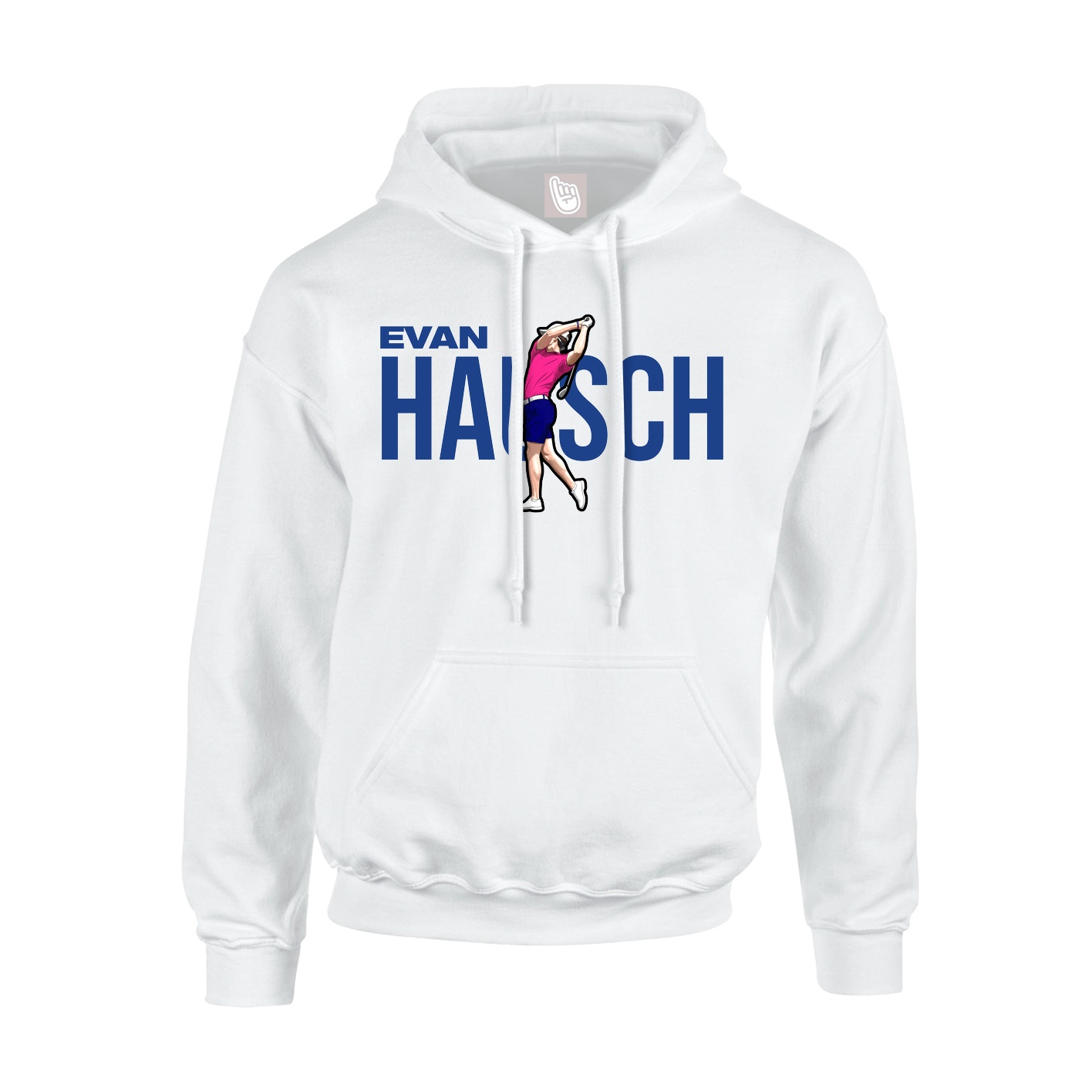 Hoodie — Player Name in White