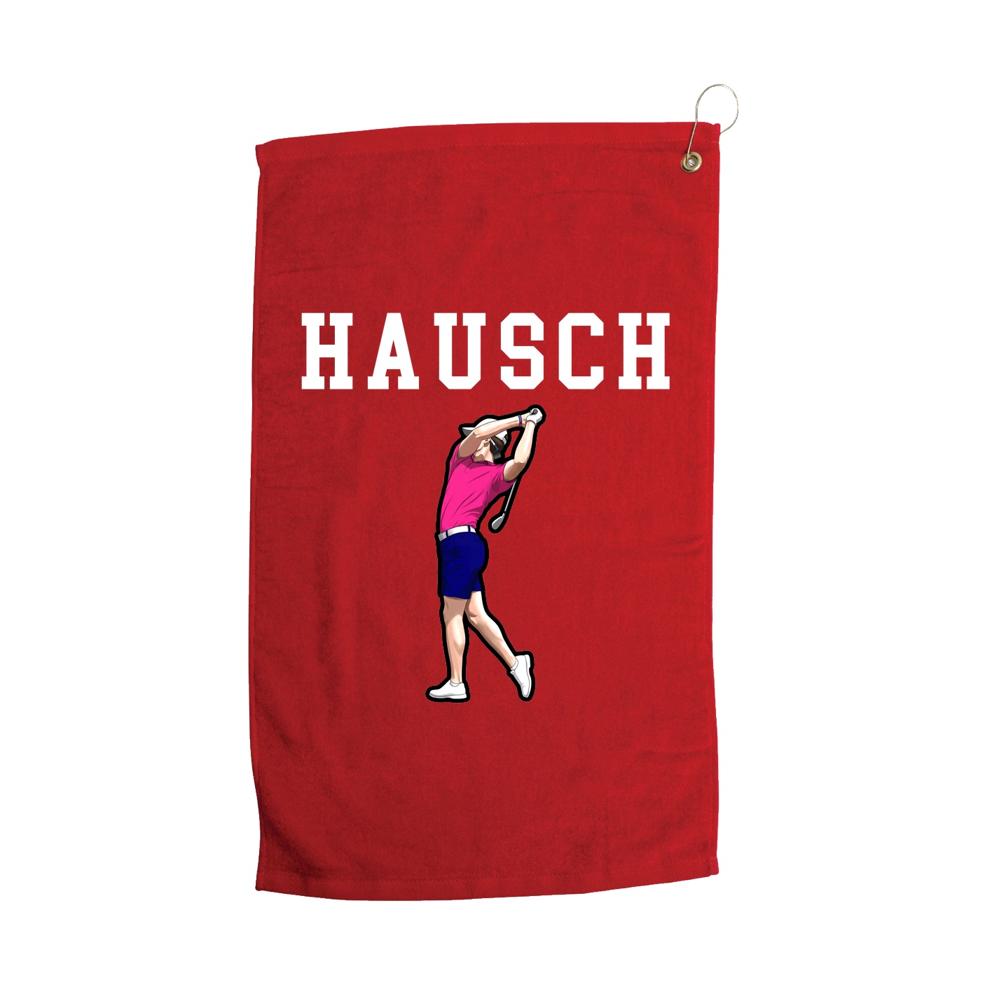 Golf Towel — Shirsey in Red