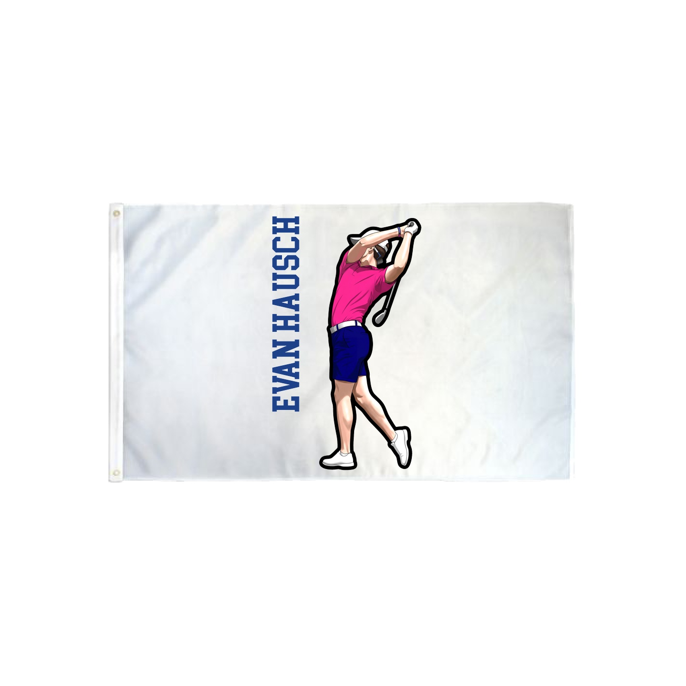 3x5 Flag — Name Vertical in Classic