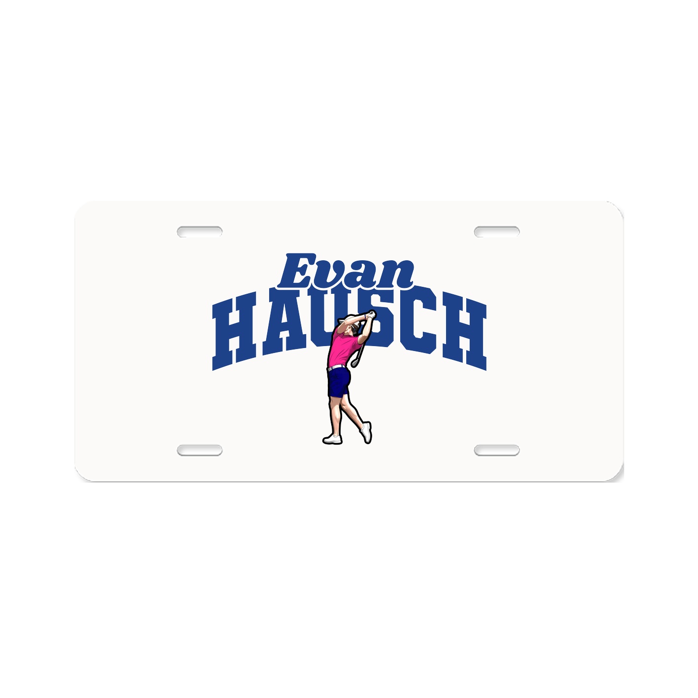 License Plate — Signature Arch in Classic