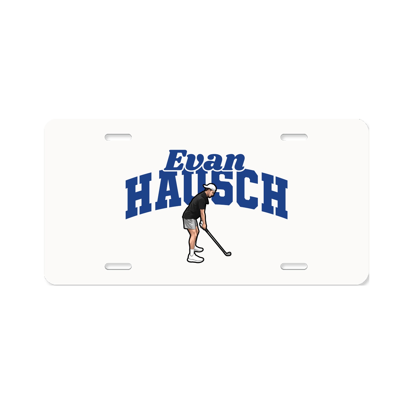 License Plate — Signature Arch in Classic
