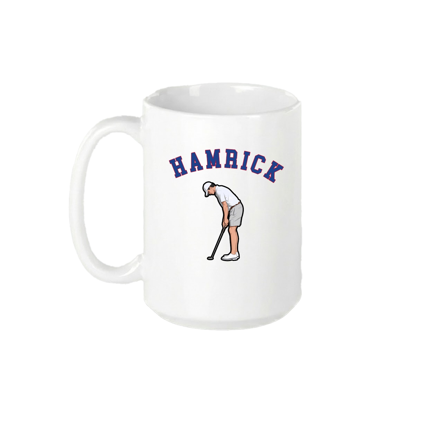 15oz Coffee Mug — Shirsey Arch in White