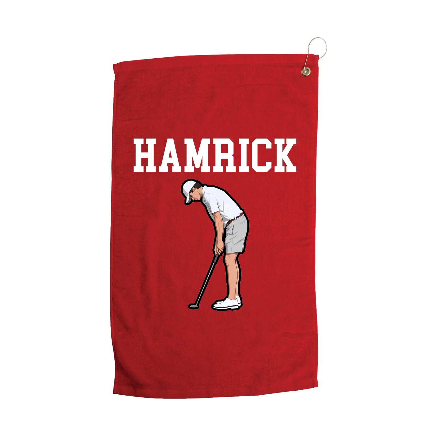 Golf Towel — Shirsey in Red