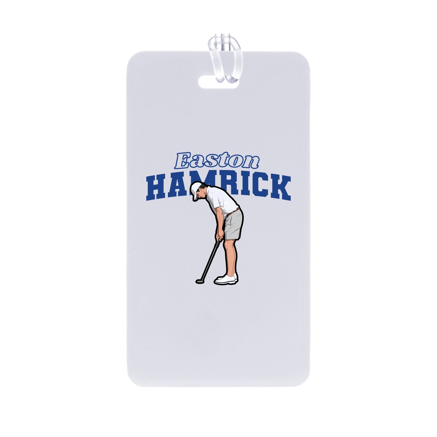 Bag Tag — Name Arch in Classic