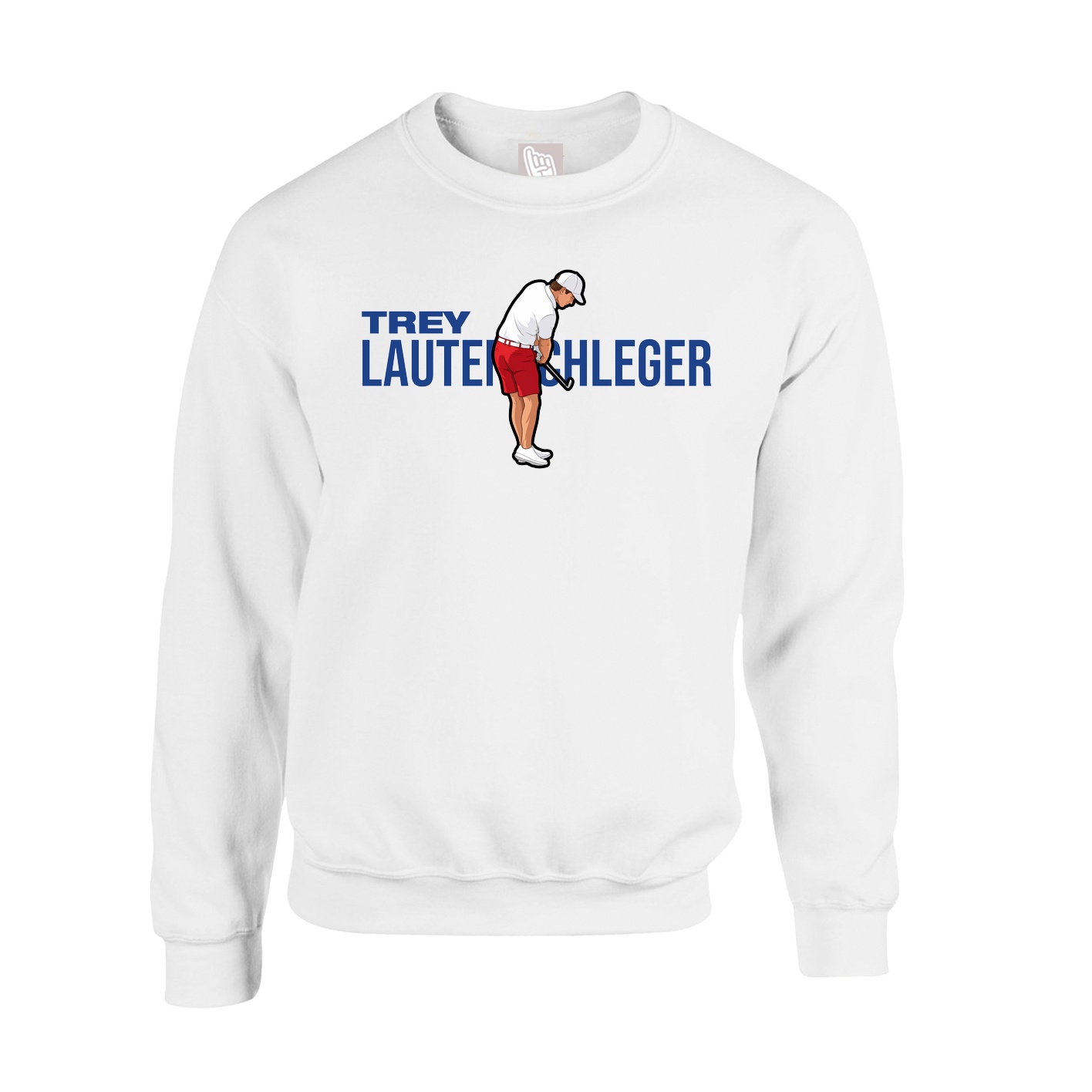 Fleece Crew — Player Name in White