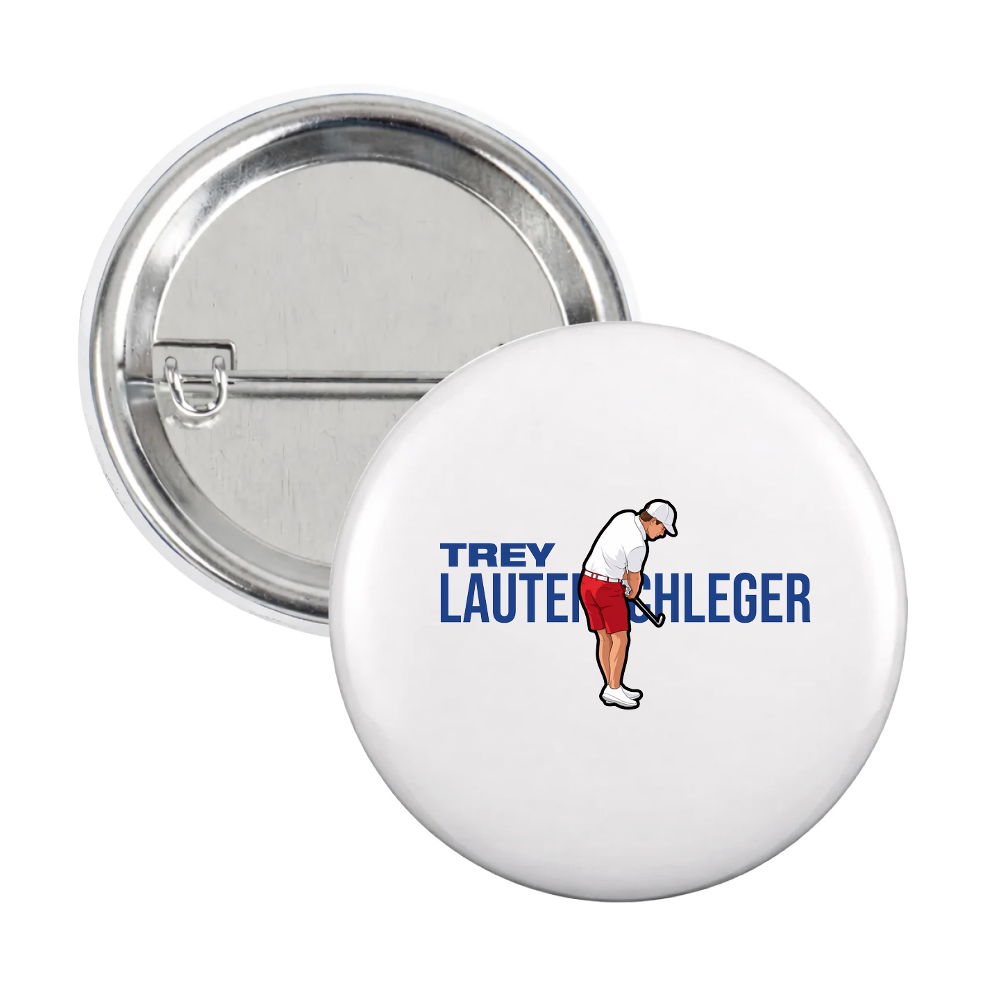 Game Day Button — Player Name in White