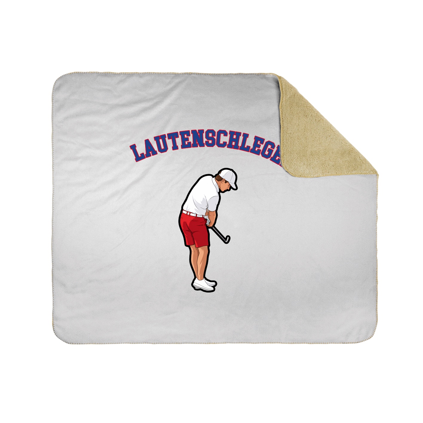 Throw Blanket — Shirsey Arch in White