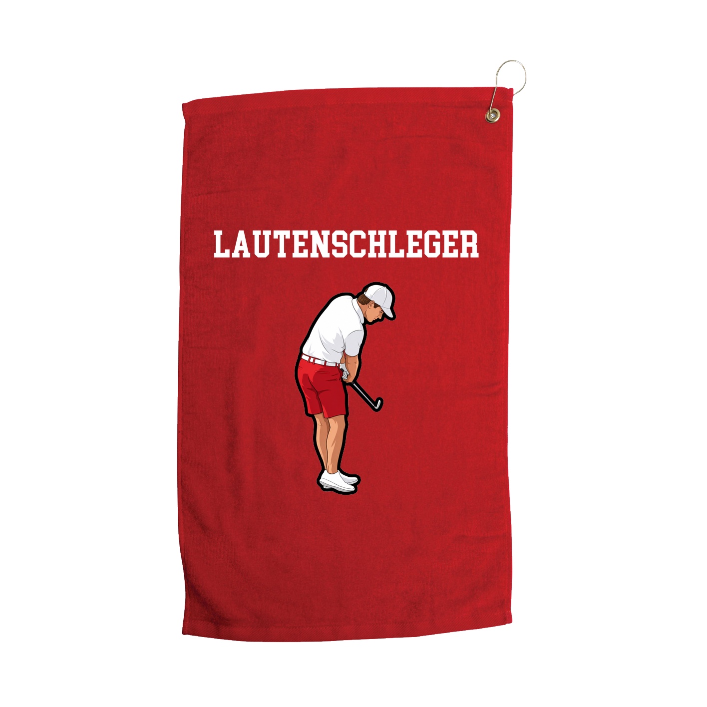 Golf Towel — Shirsey in Red