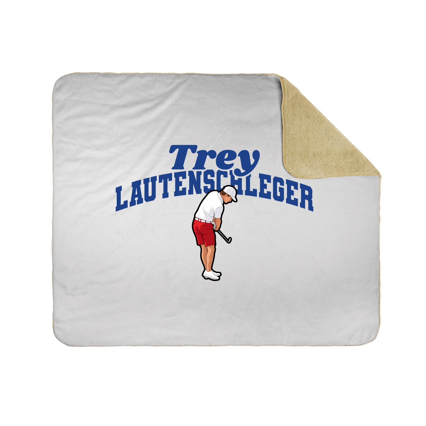 Throw Blanket — Signature Arch in White