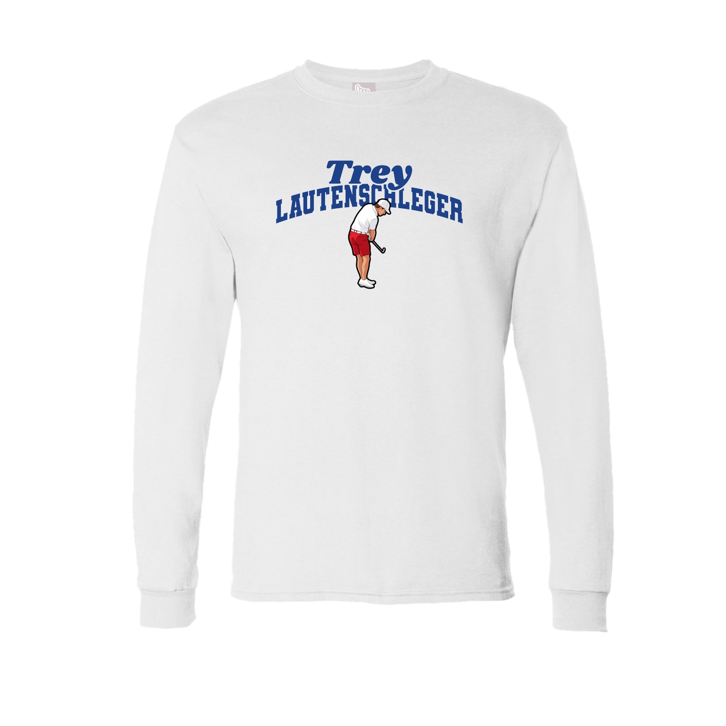 Long Sleeve Tee — Signature Arch in White