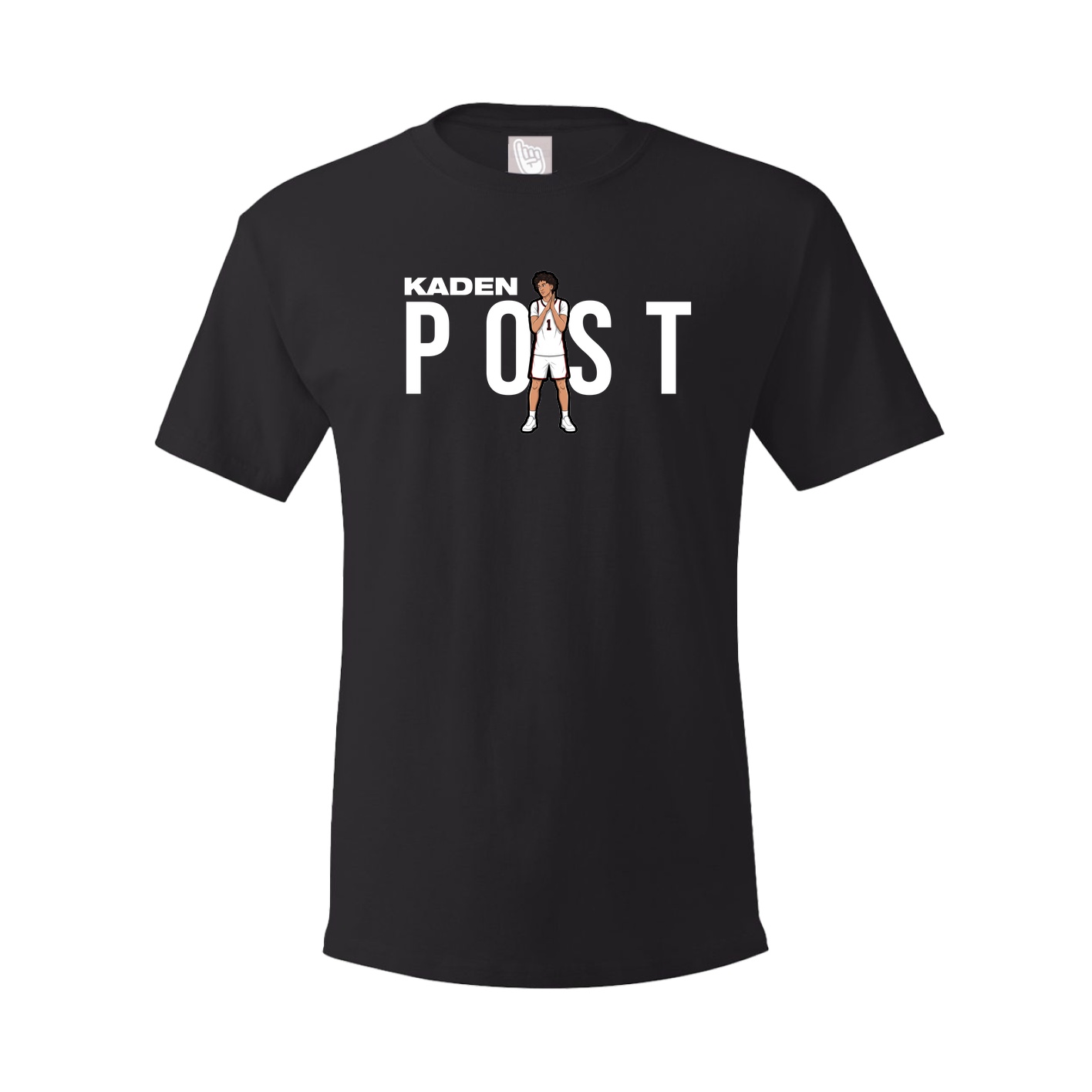 Youth Tee — Player Name in Black