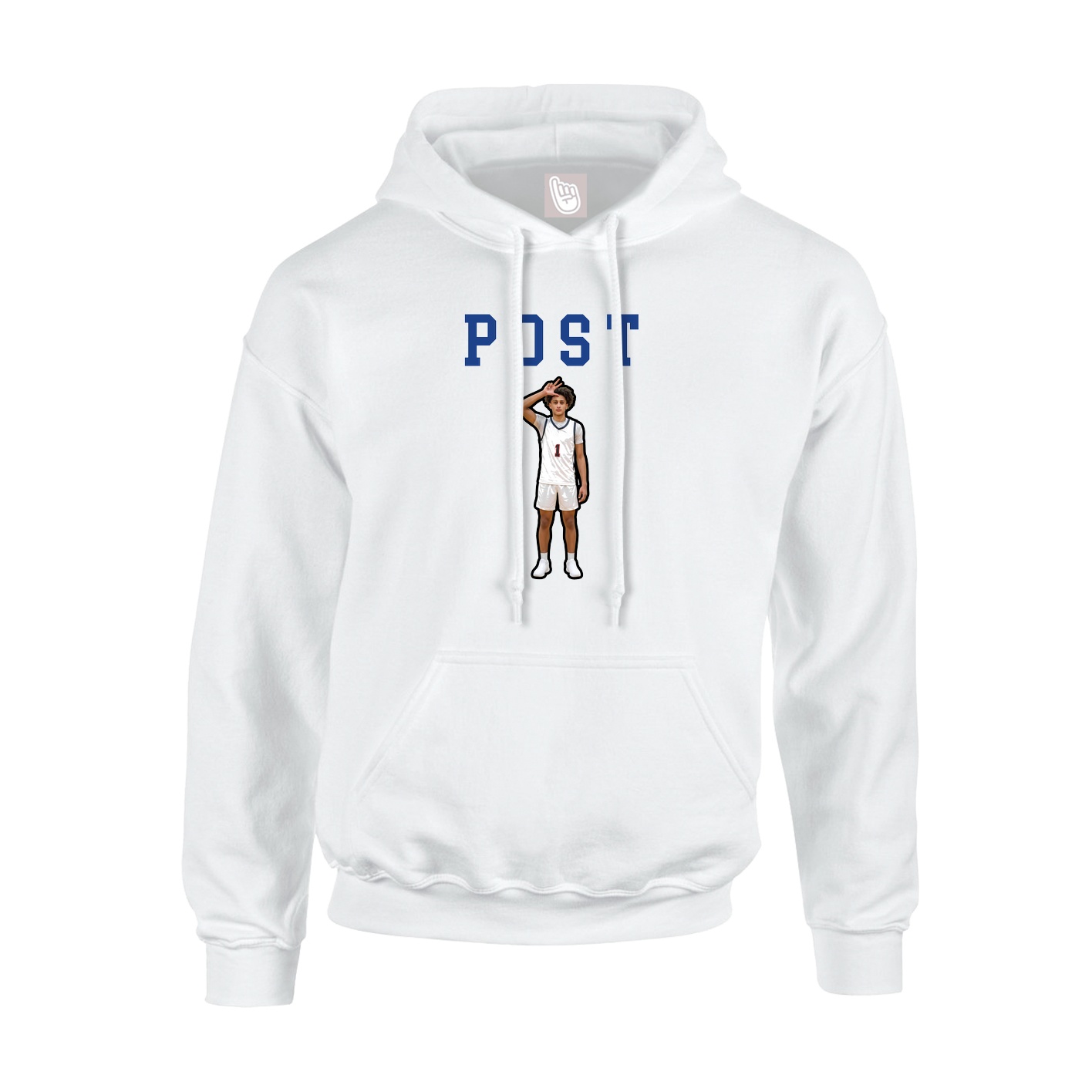 Youth Hoodie — Shirsey in White