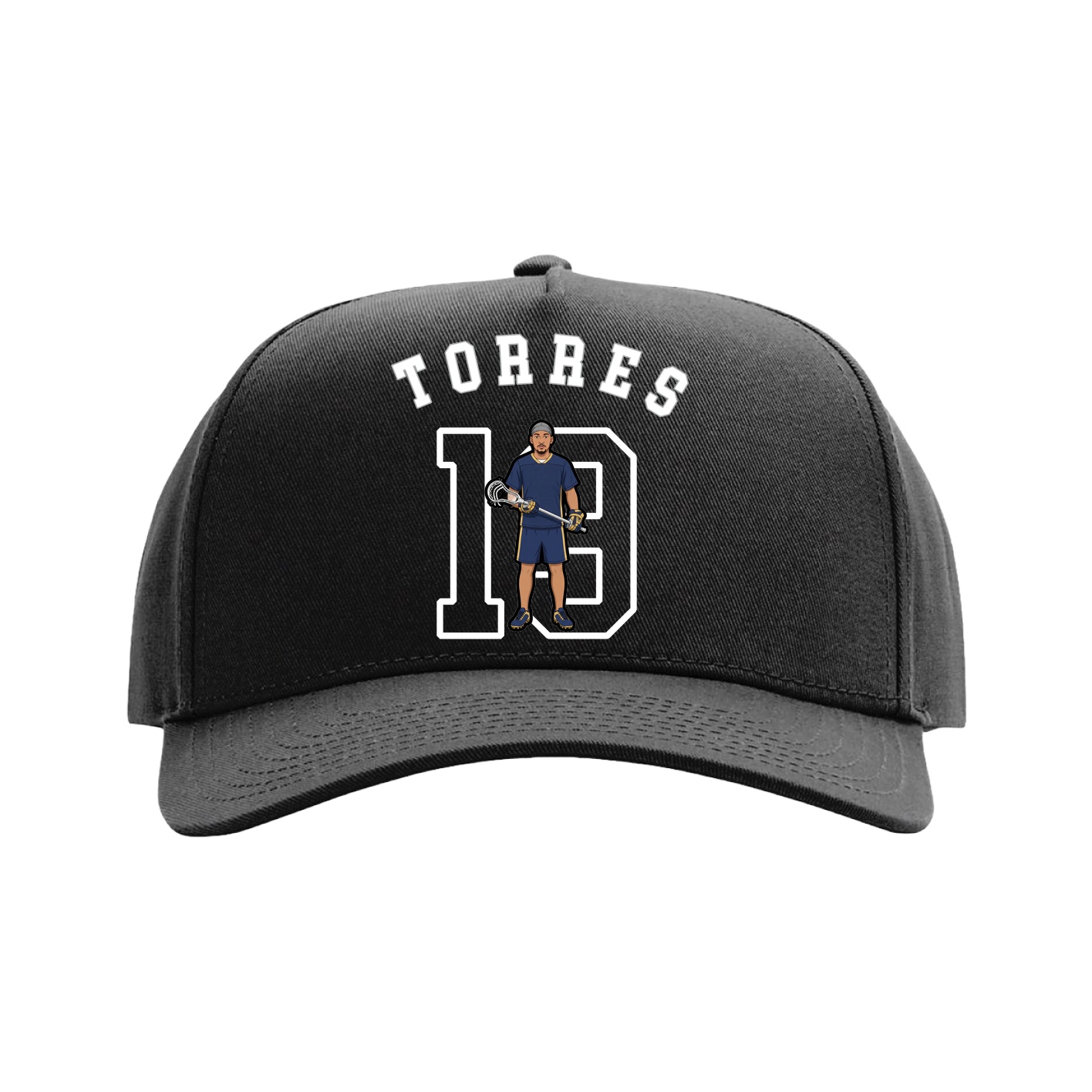 Full Fabric Five-Panel Champ Cap