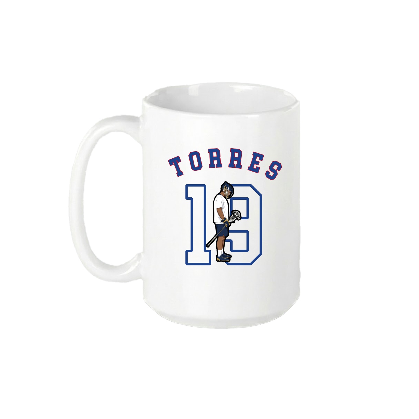 15oz Coffee Mug — Shirsey Arch in White