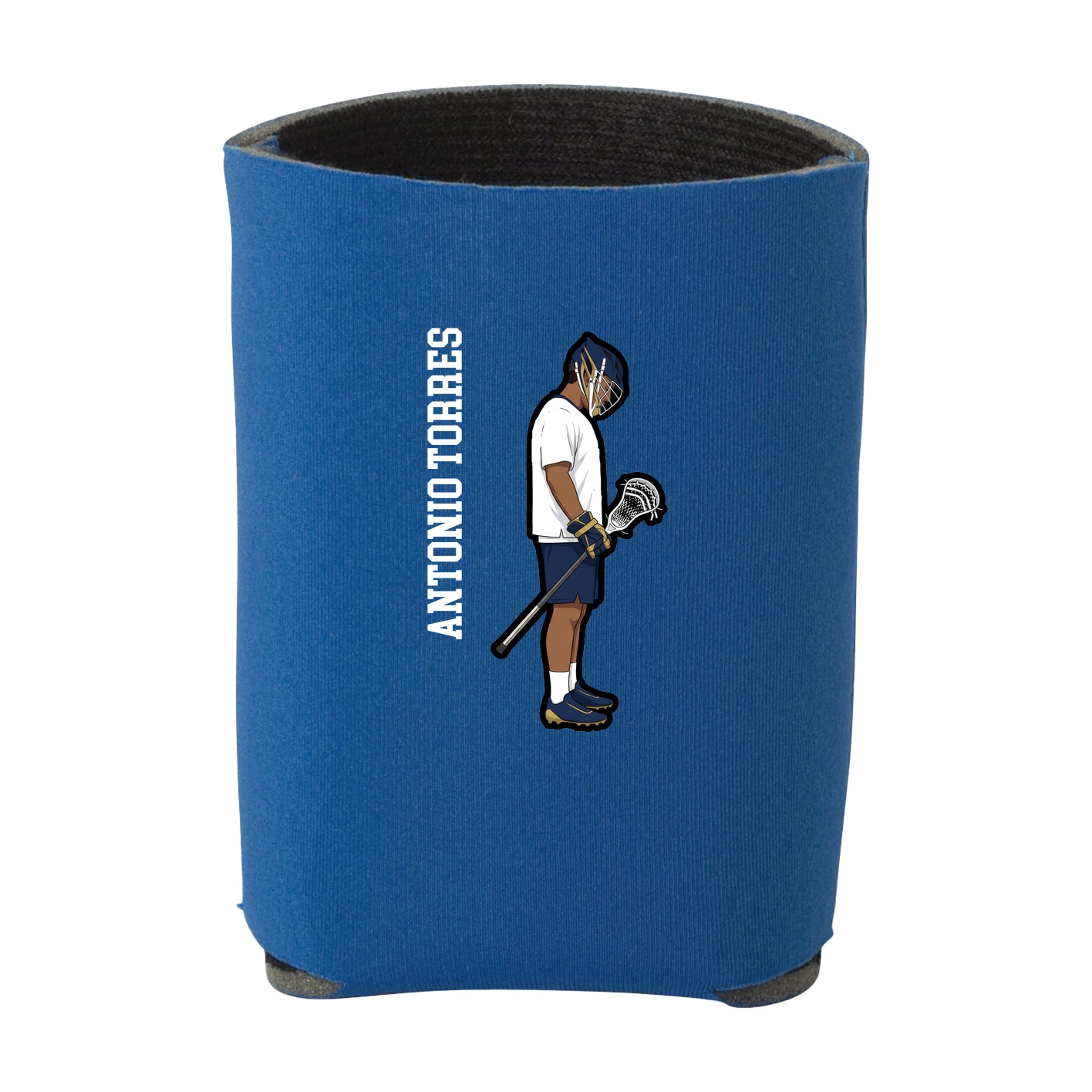Can Holder — Name Vertical in Royal