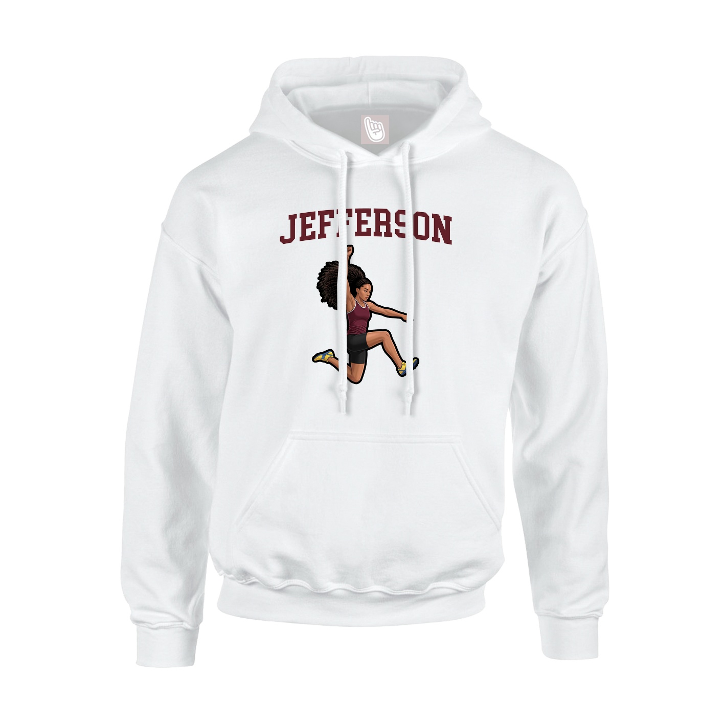Hoodie — Shirsey in White