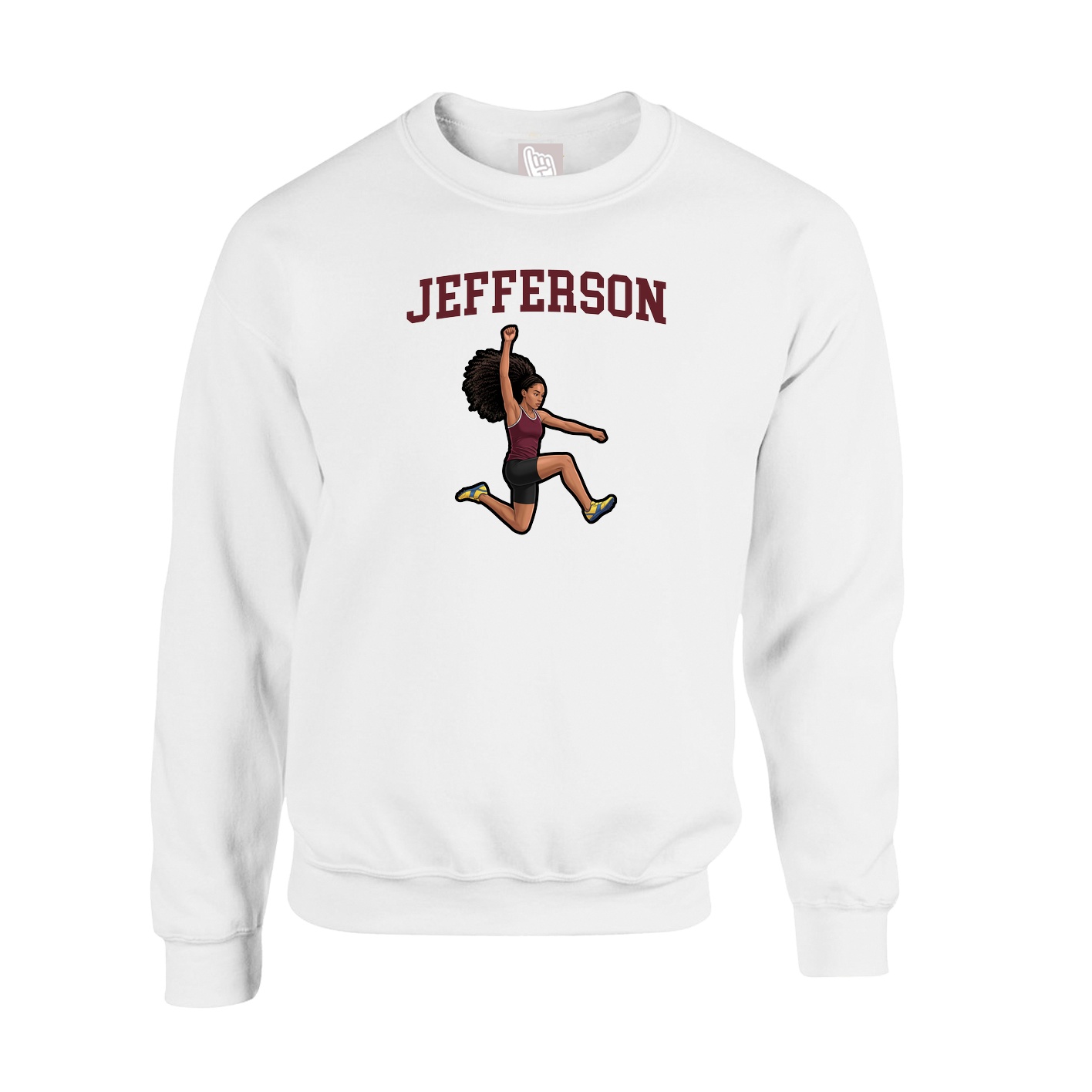 Fleece Crew — Shirsey in White
