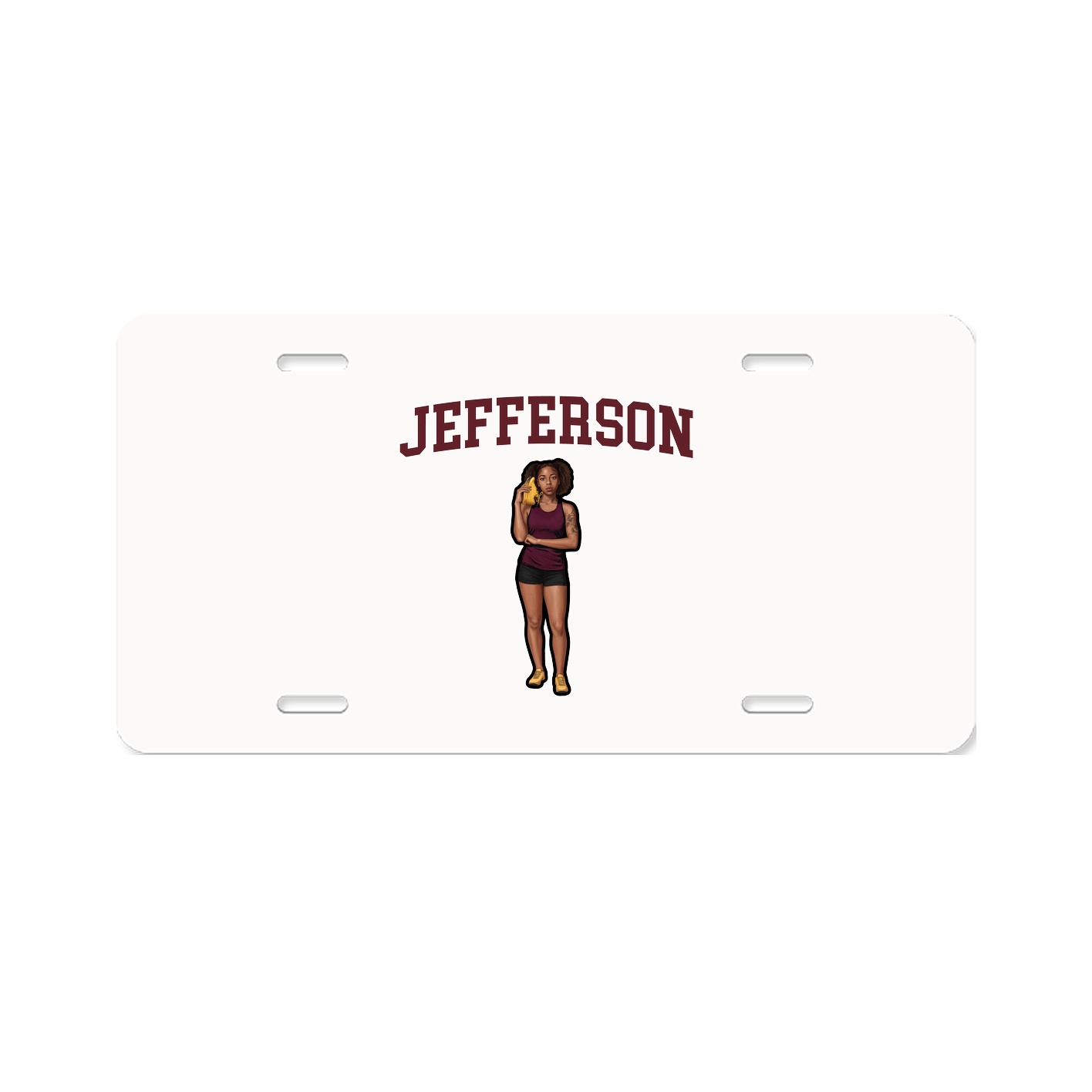 License Plate — Shirsey in Classic